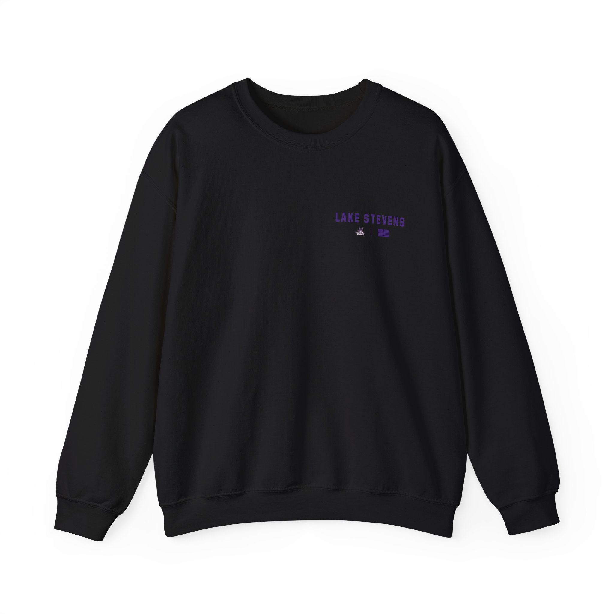 Lake Stevens Vikings Sweatshirt – Minimalist School Spirit Crewneck