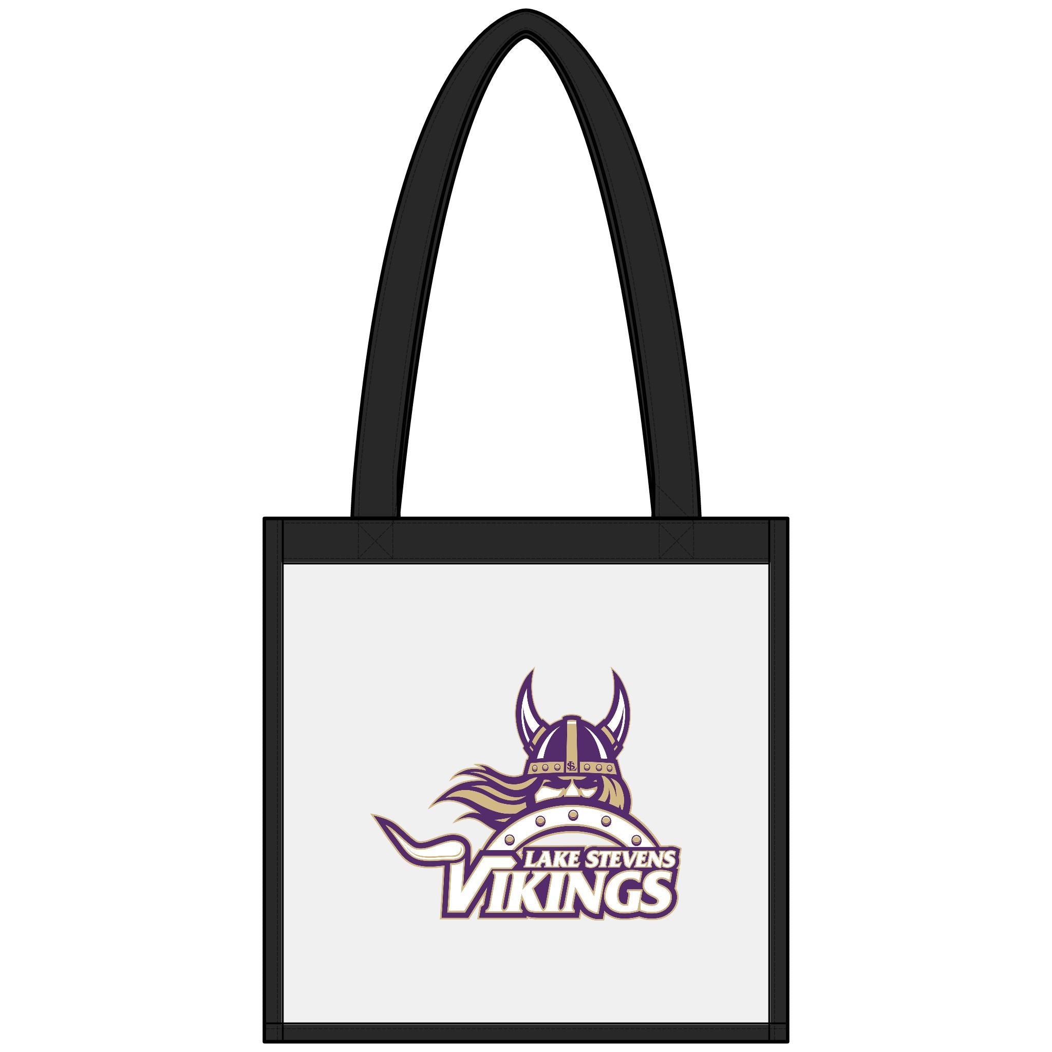 Lake Stevens Vikings Clear Game Day Tote Bag