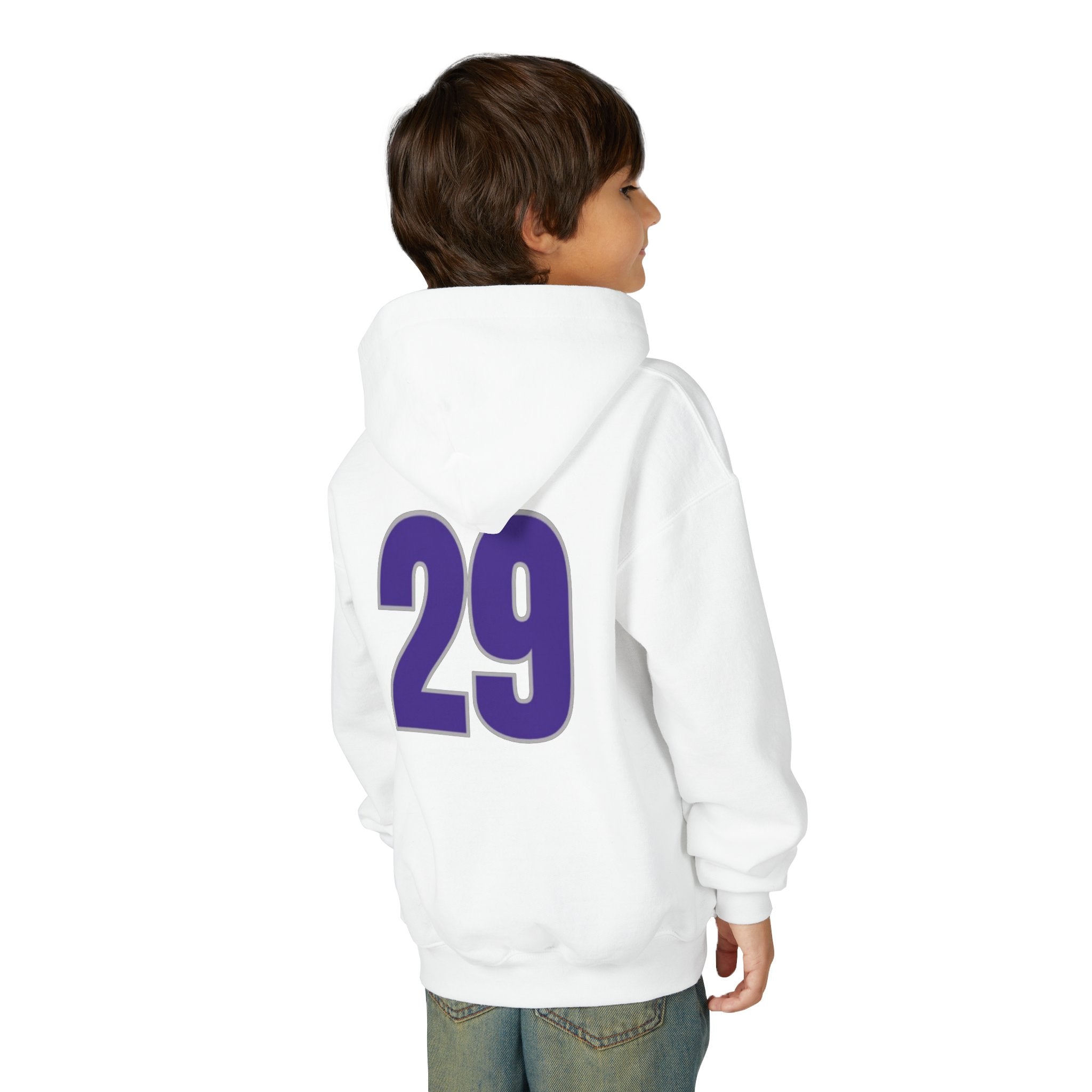 Youth Heavy Blend Hooded Sweatshirt - KB fastpitch design