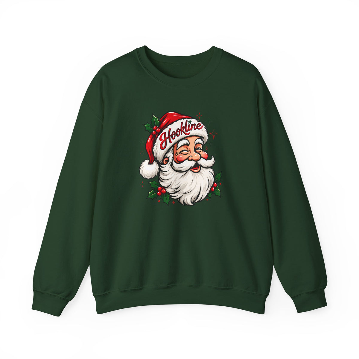 Santa Hookline Holly Crewneck Sweatshirt — 2026