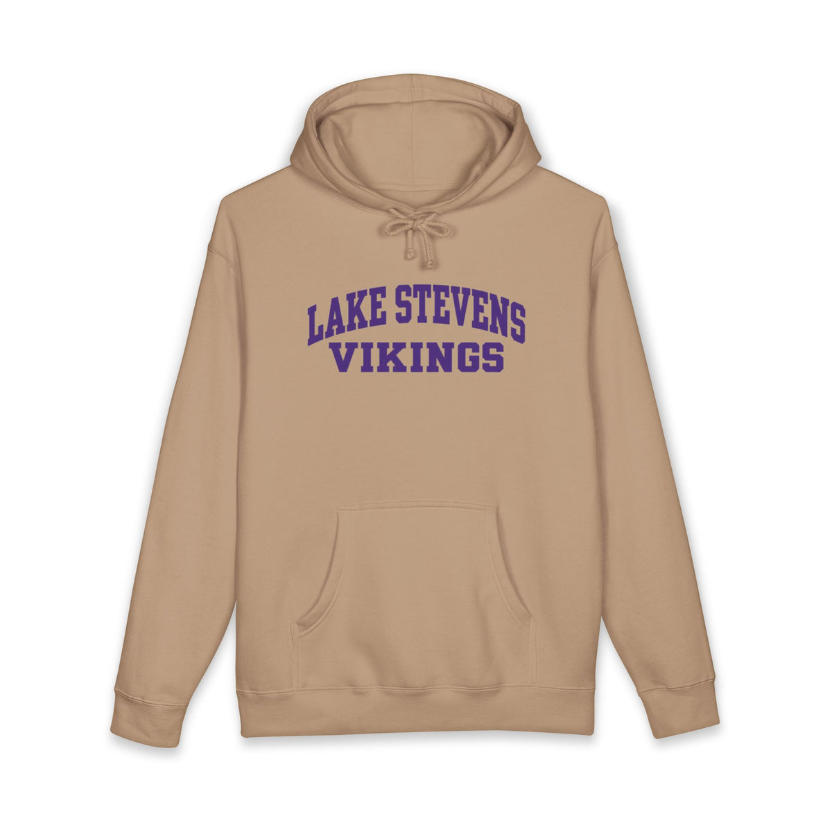 Lake Stevens Vikings Hoodie – Dark Purple Logo