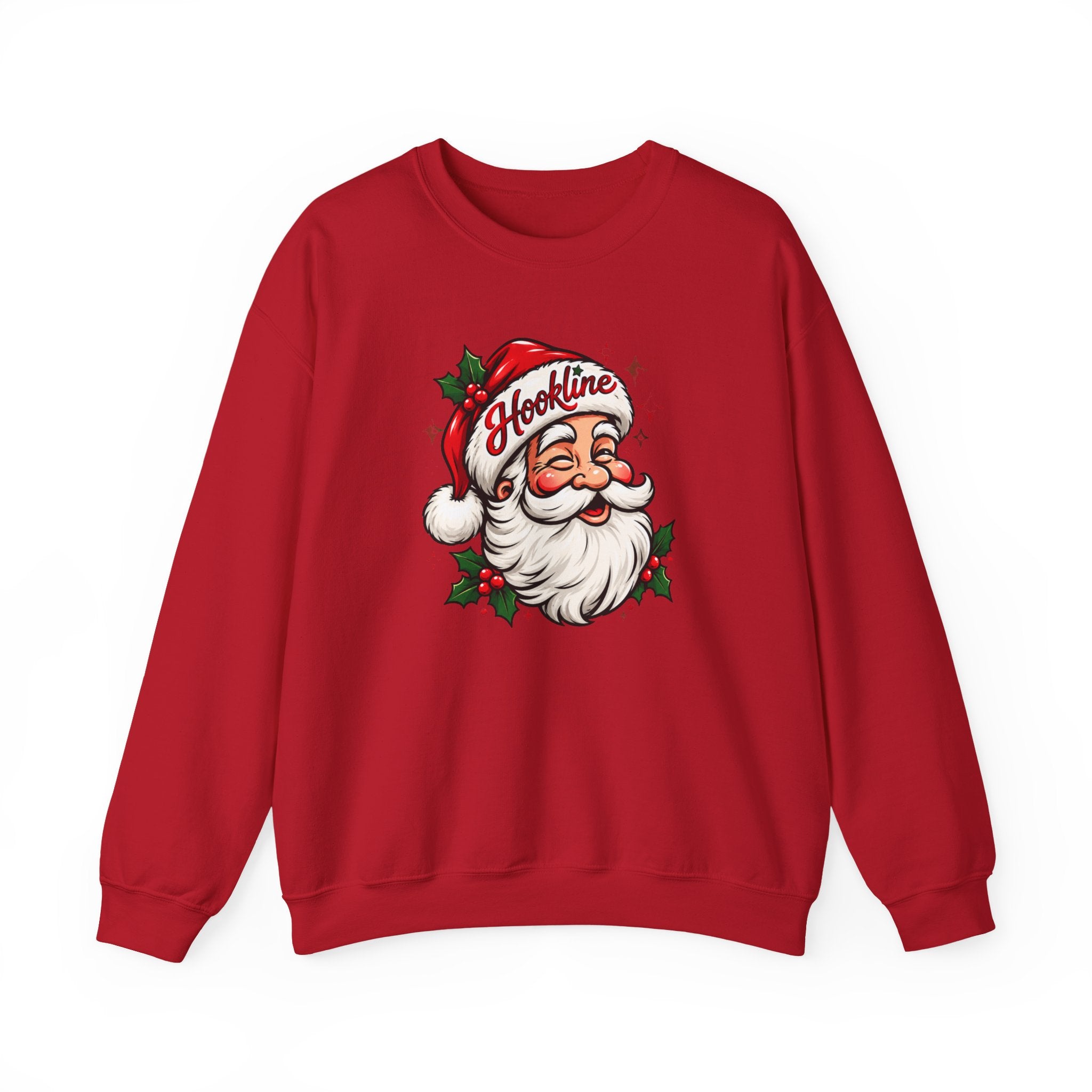 Santa Hookline Holly Crewneck Sweatshirt — 2026