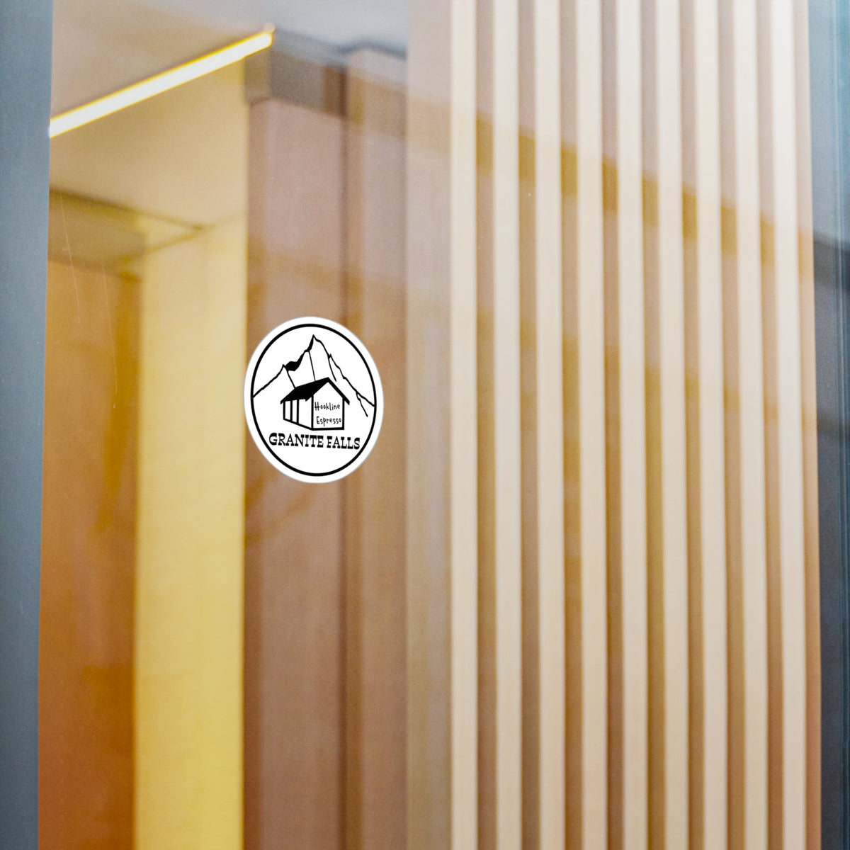 Hookline Espresso Sticker