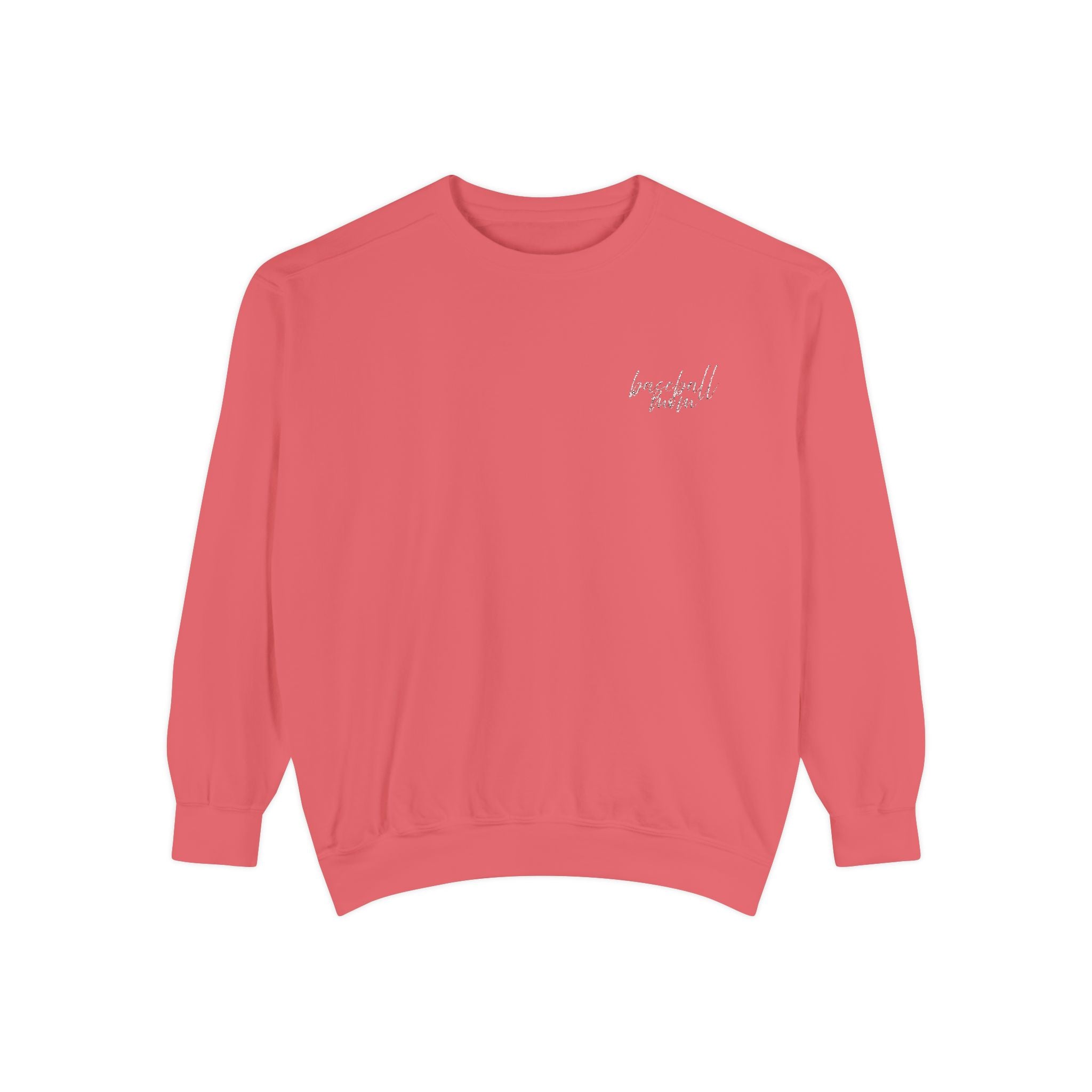 Baseball Mom Embroidered Sweatshirt