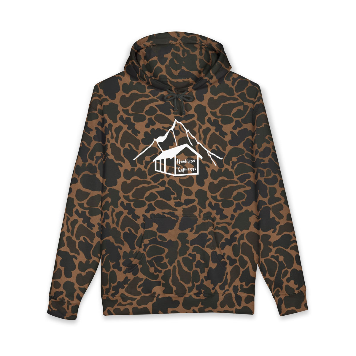 Hookline House Camo Hoodie