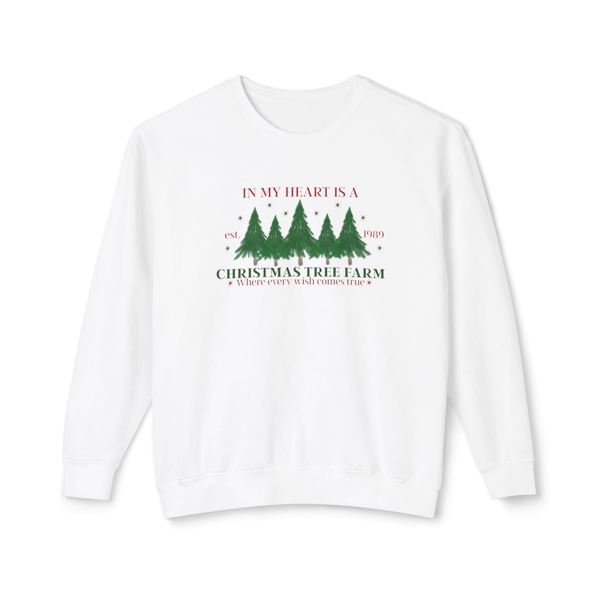 In My Heart Is A Christmas Tree Farm Sweatshirt
