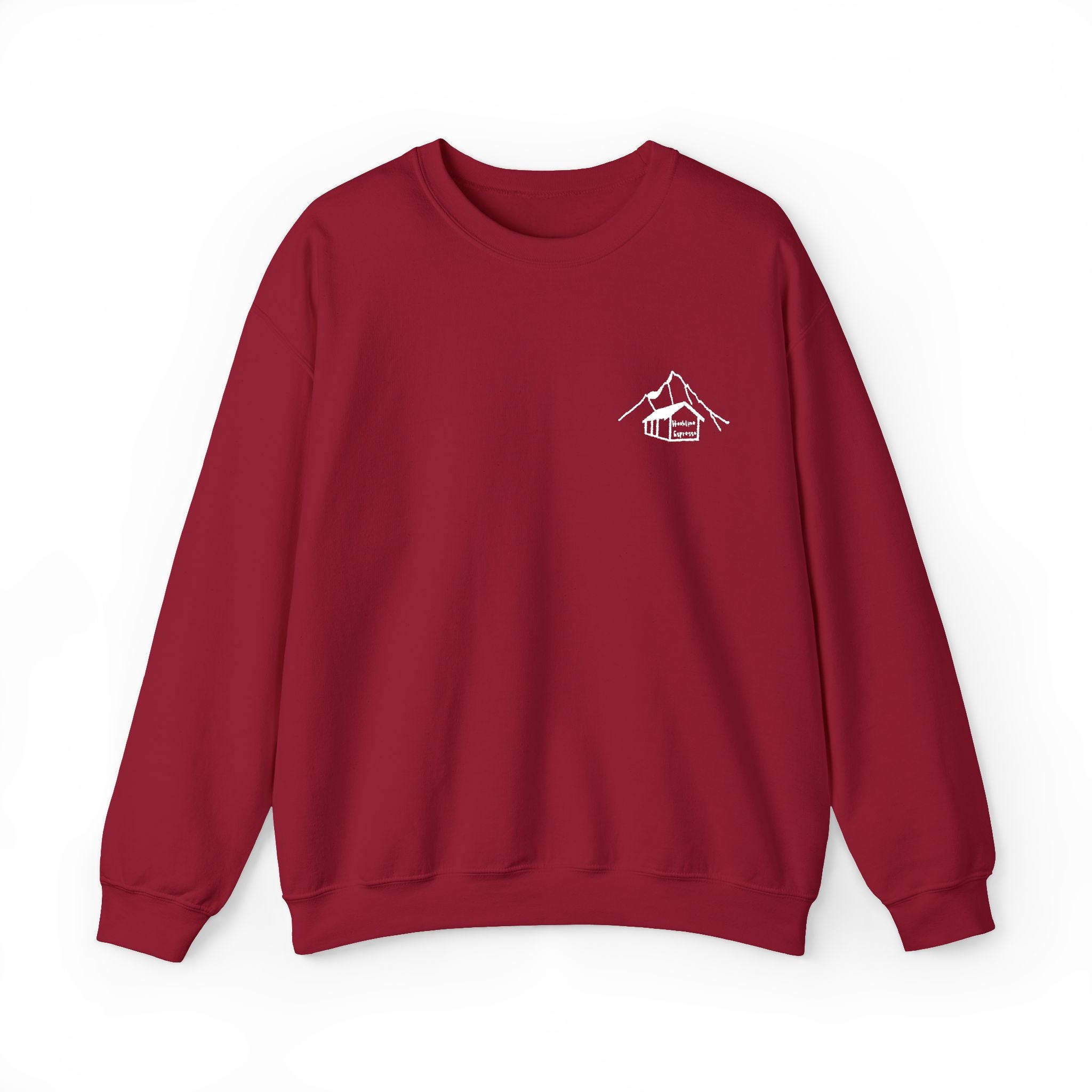 Hookline White Embroidered Sweatshirt