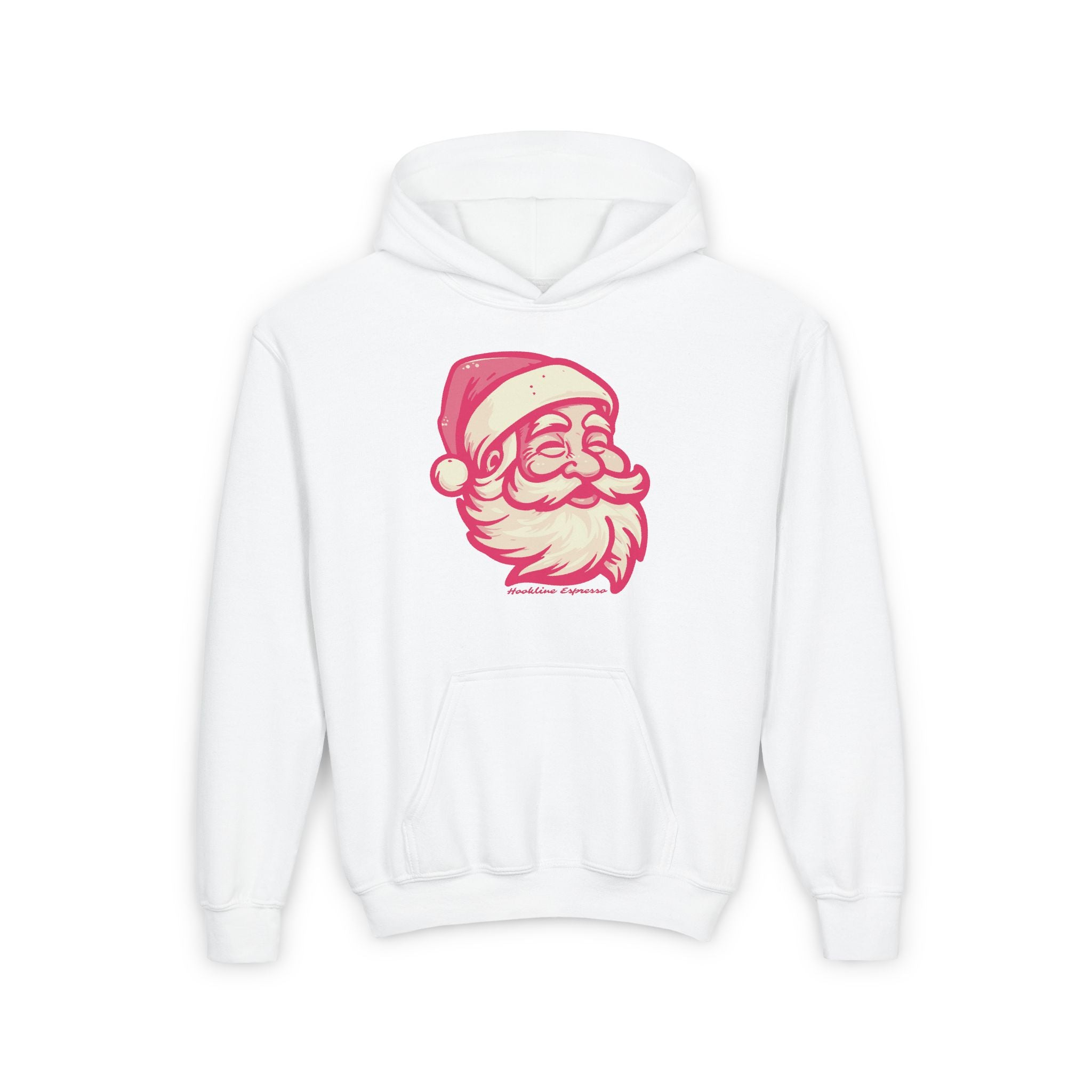 Youth Vintage Santa Hooded Sweatshirt
