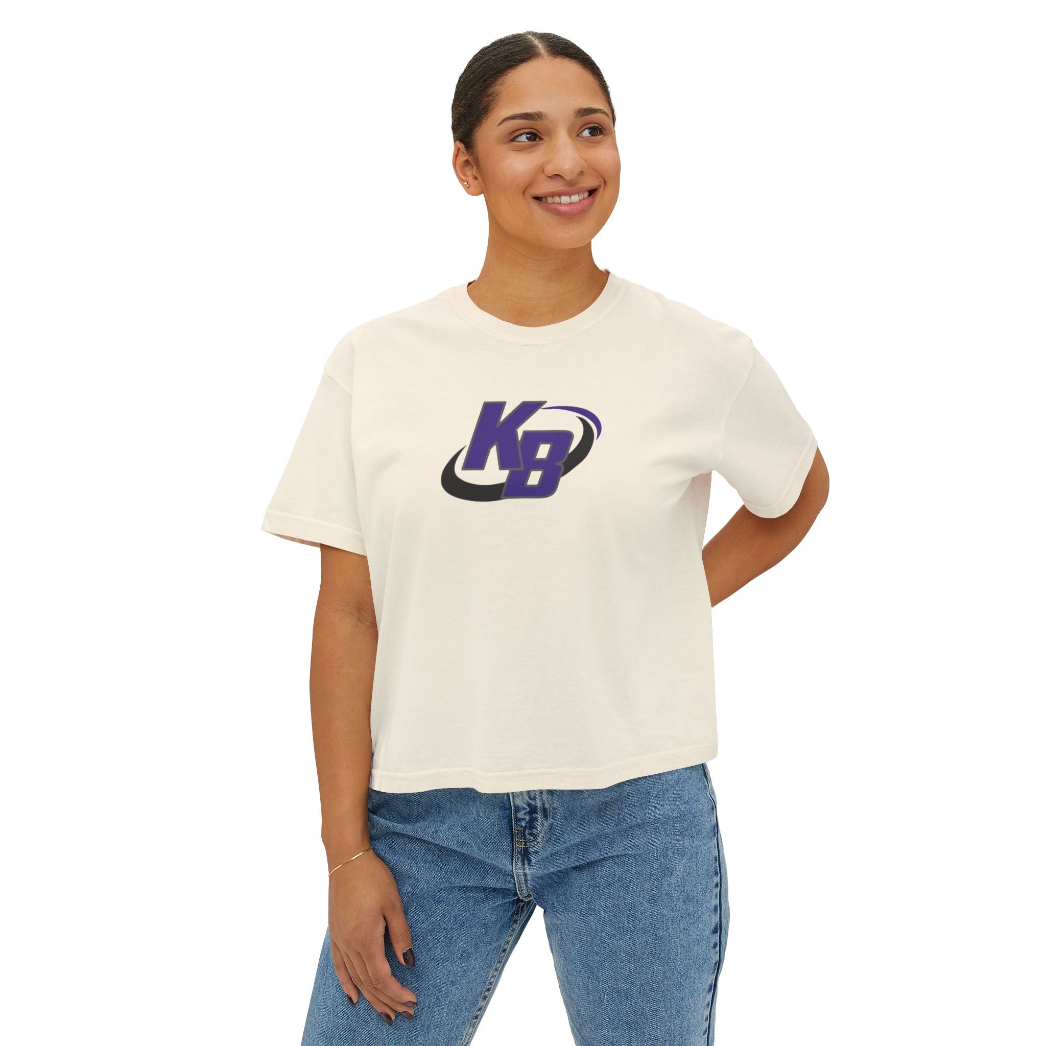 Women KB Fast Pitch Boxy Tee -