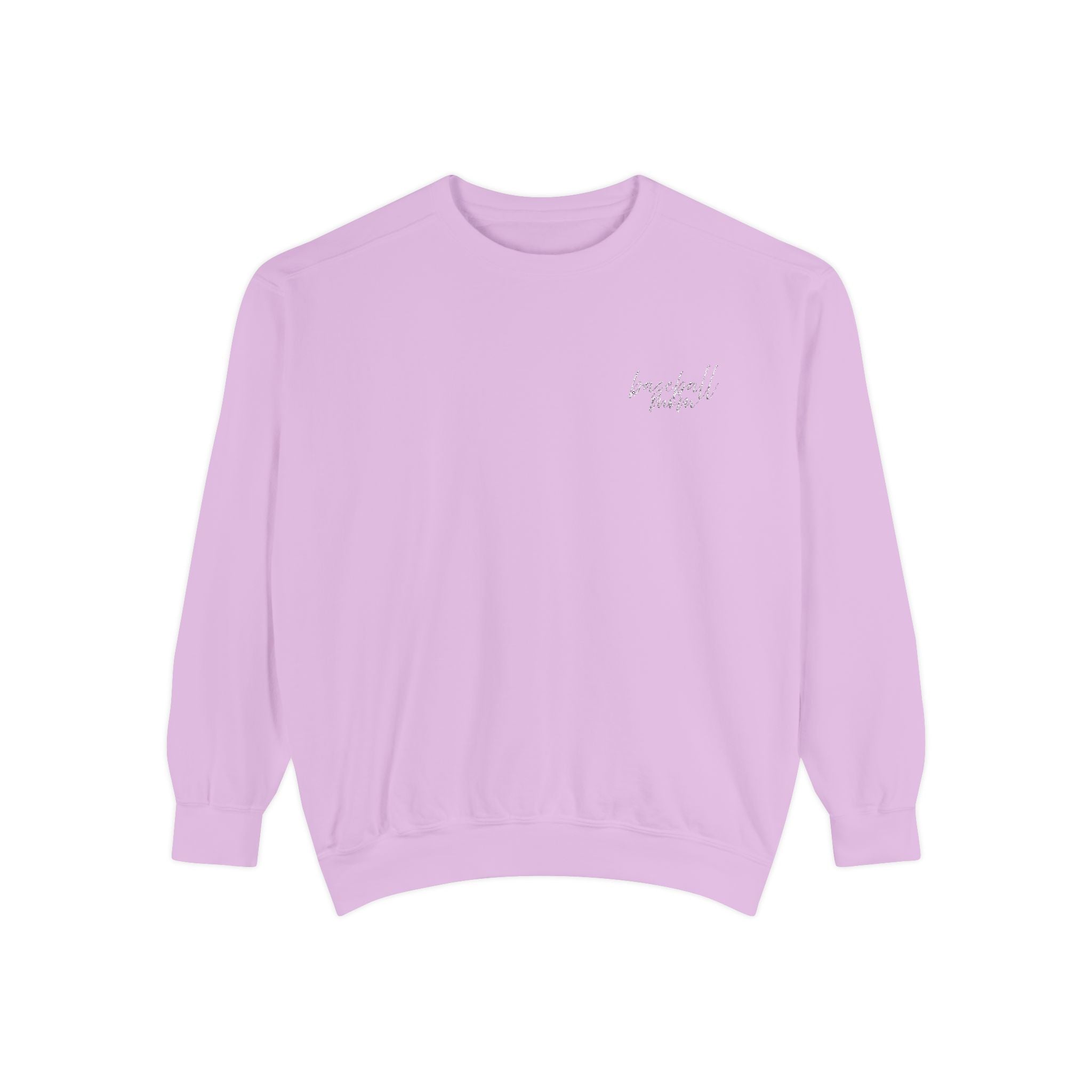 Baseball Mom Embroidered Sweatshirt