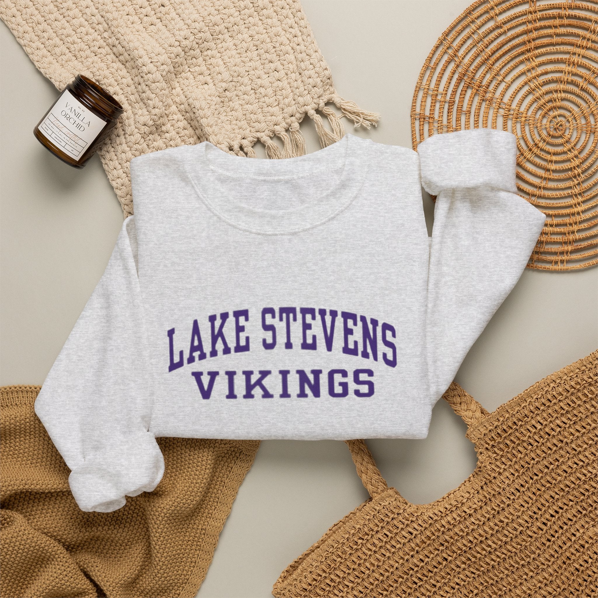 Lake Stevens Vikings Crewneck Sweatshirt