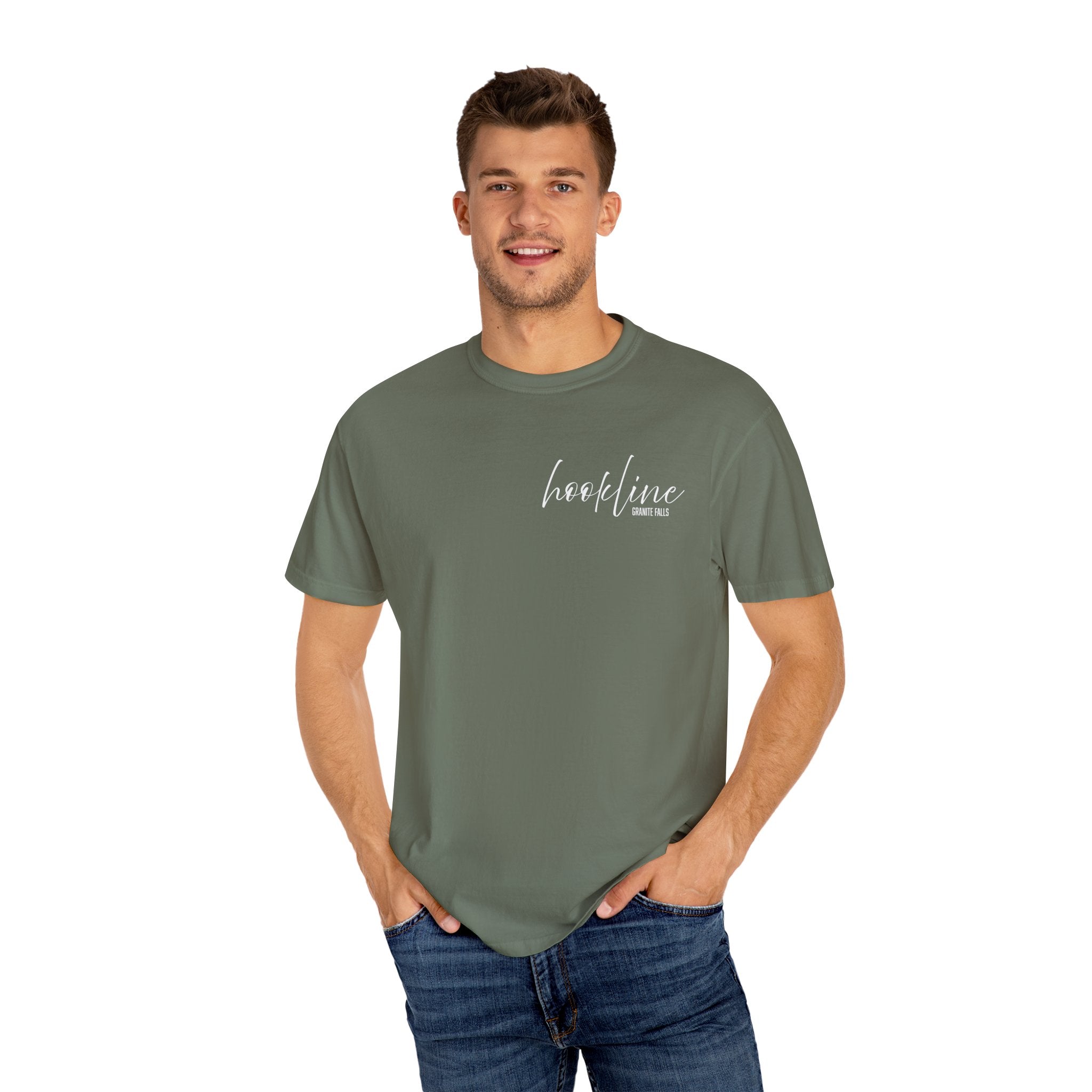 Cursive Hookline T-Shirt - Unisex