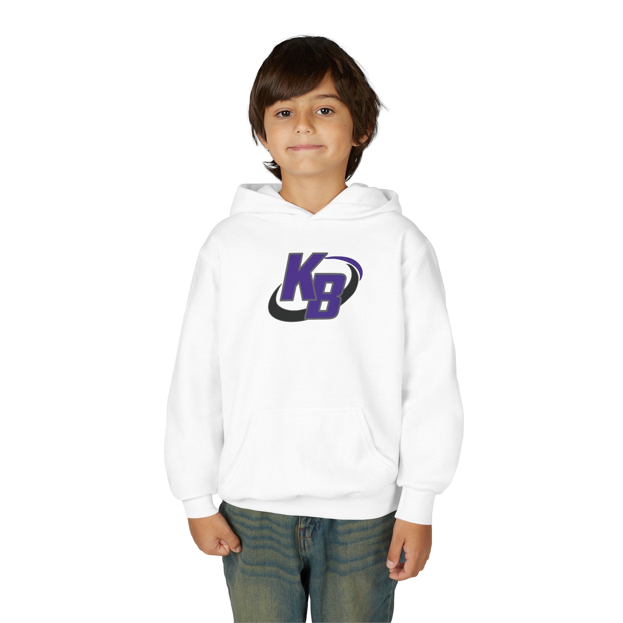 Youth Heavy Blend Hooded Sweatshirt - KB fastpitch design