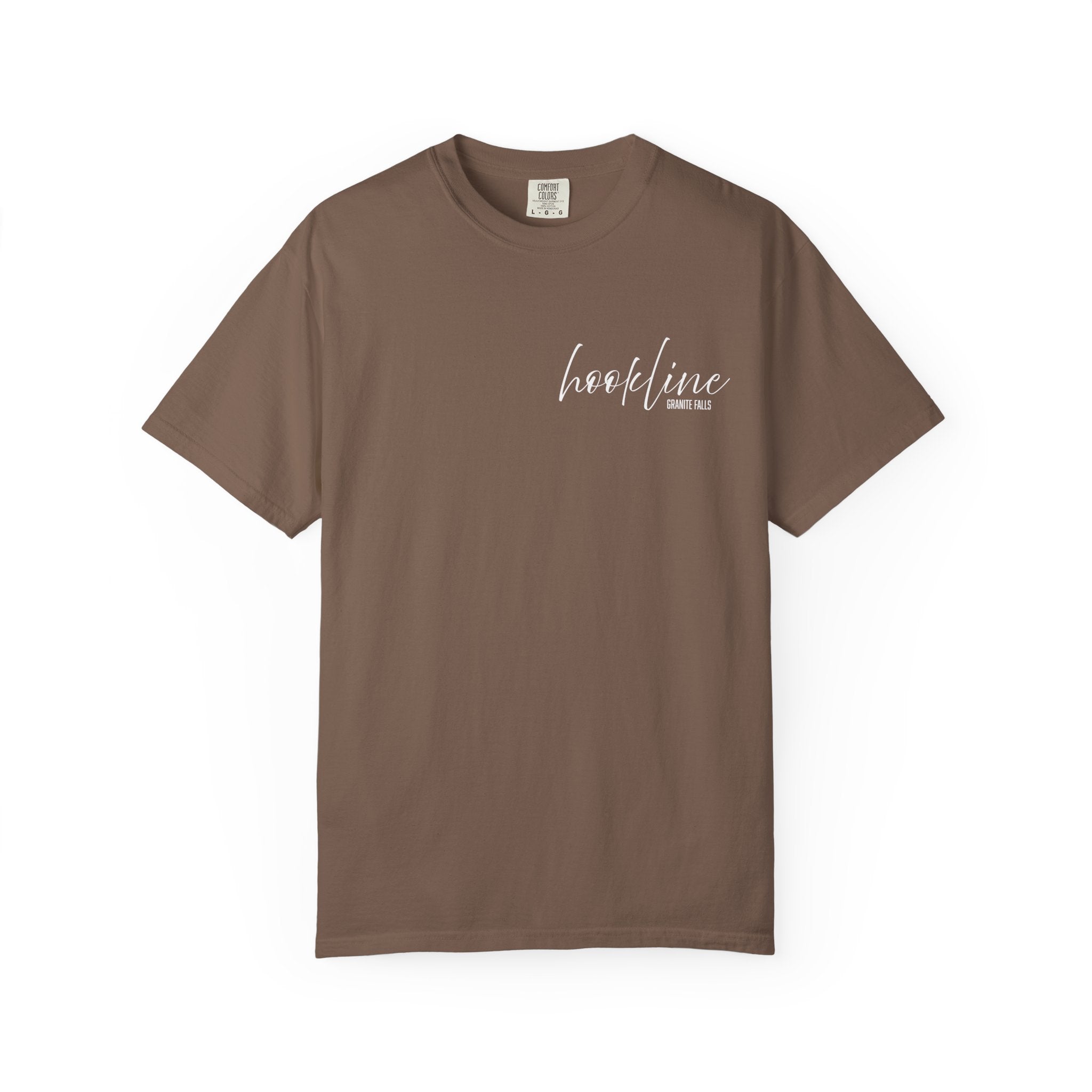 Hookline White Font T-shirt