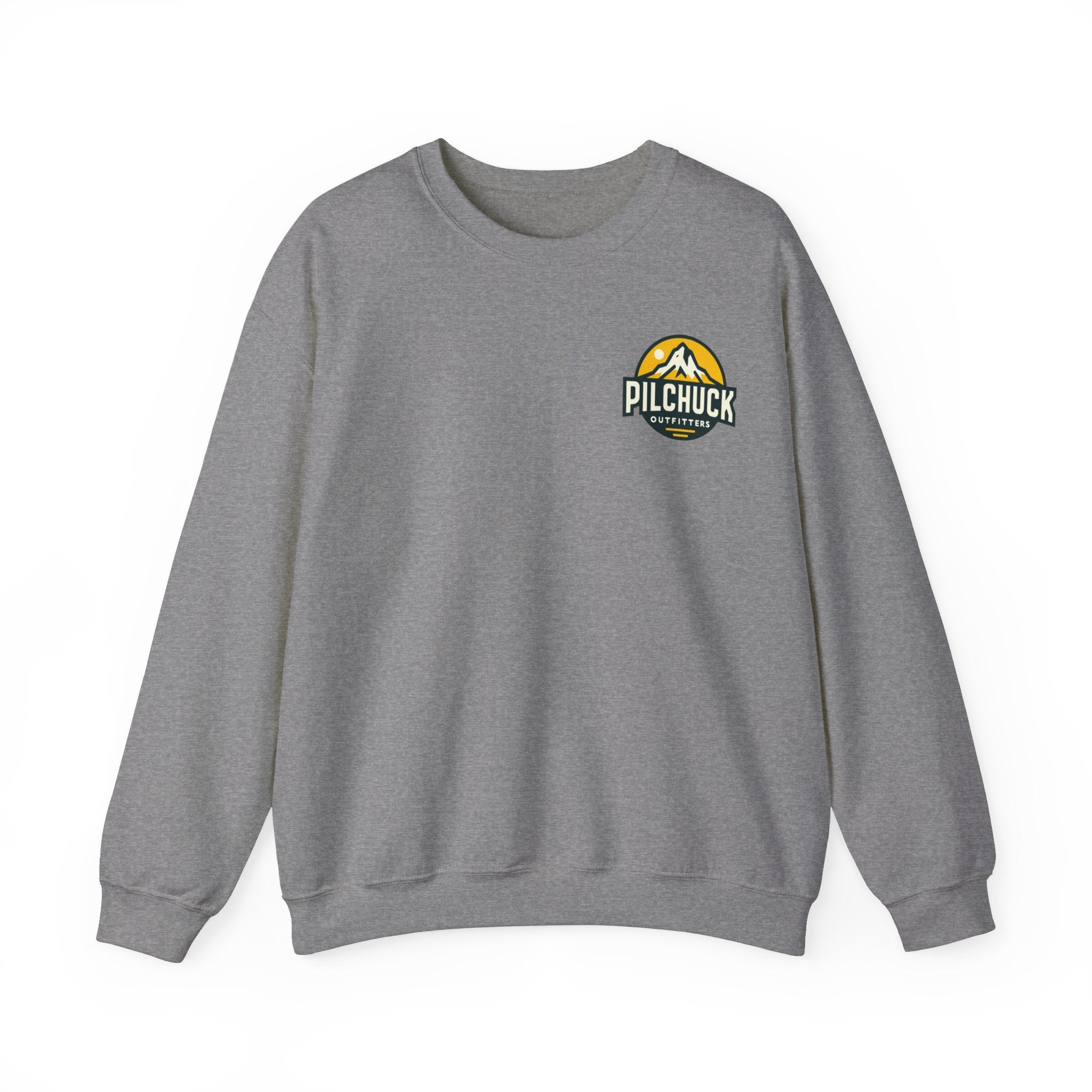 Classic Logo Pilchuck Outfitters Unisex Heavy Blend Crewneck Sweatshirt