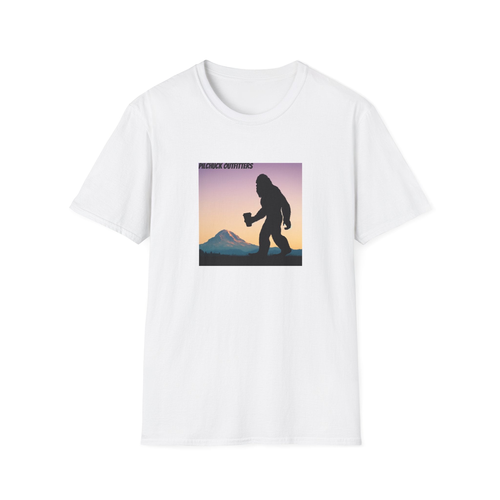 Sunset BigFoot Cup of Joe Softstyle T-Shirt
