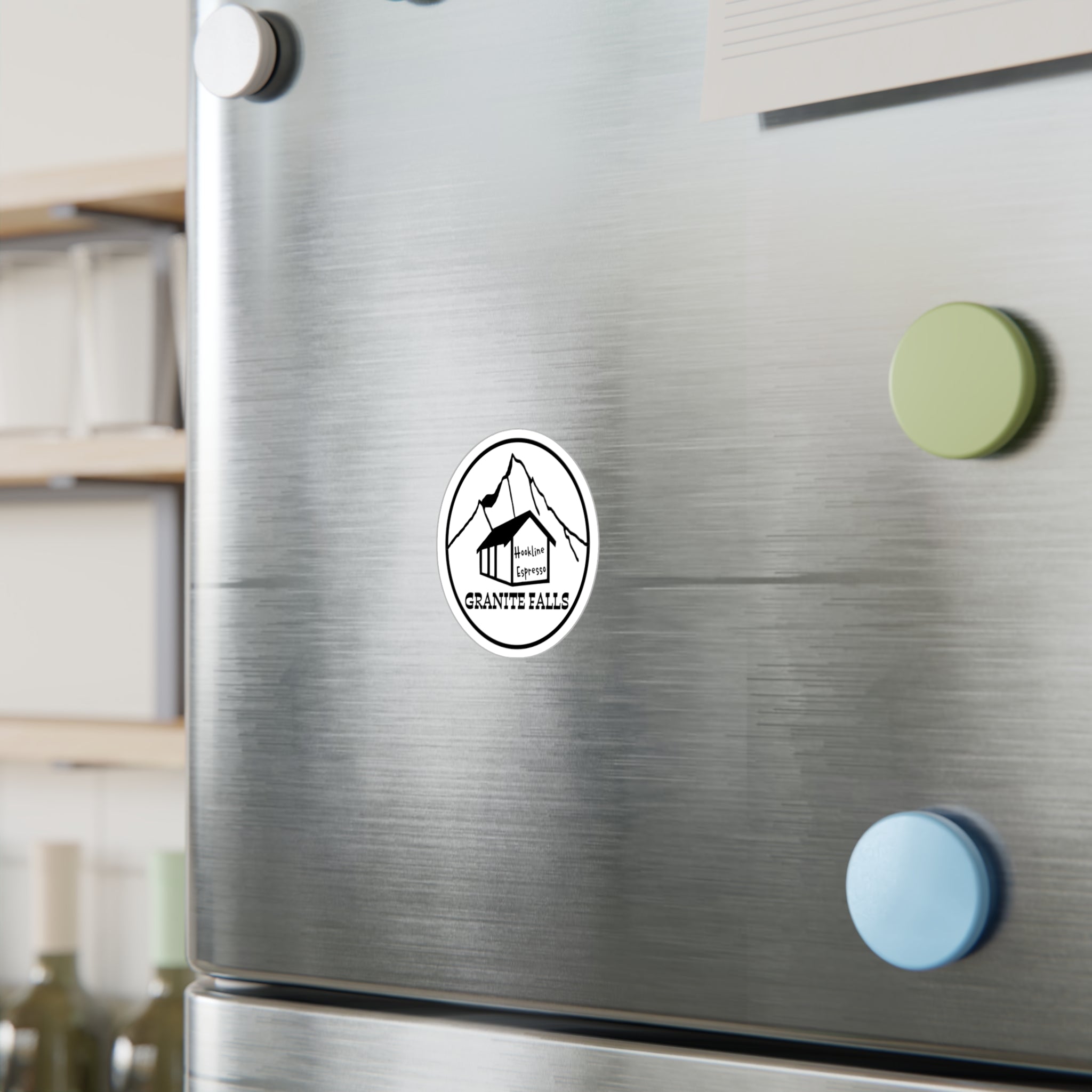 Hookline Espresso Sticker
