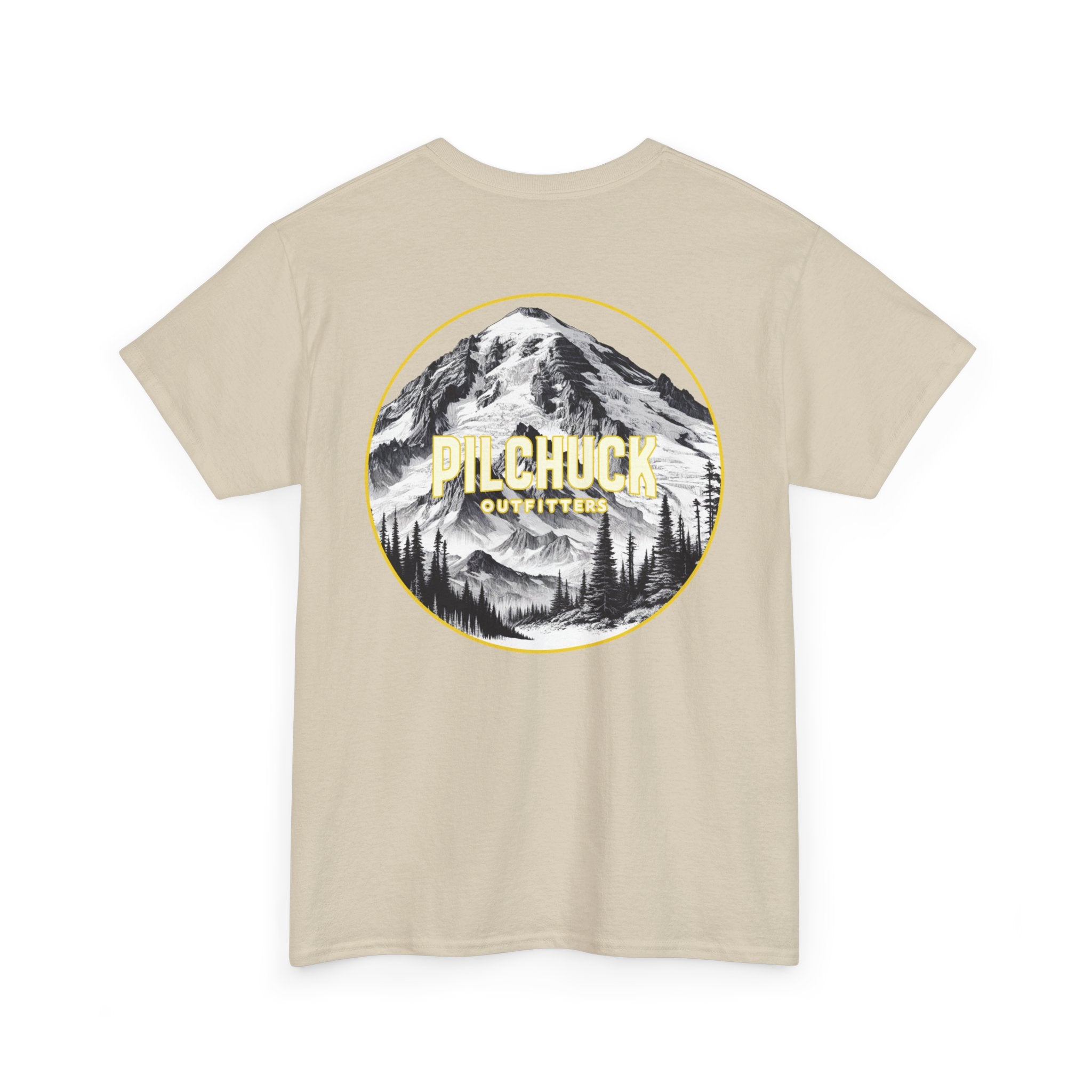 Mount Baker Circle Unisex Heavy Cotton Tee