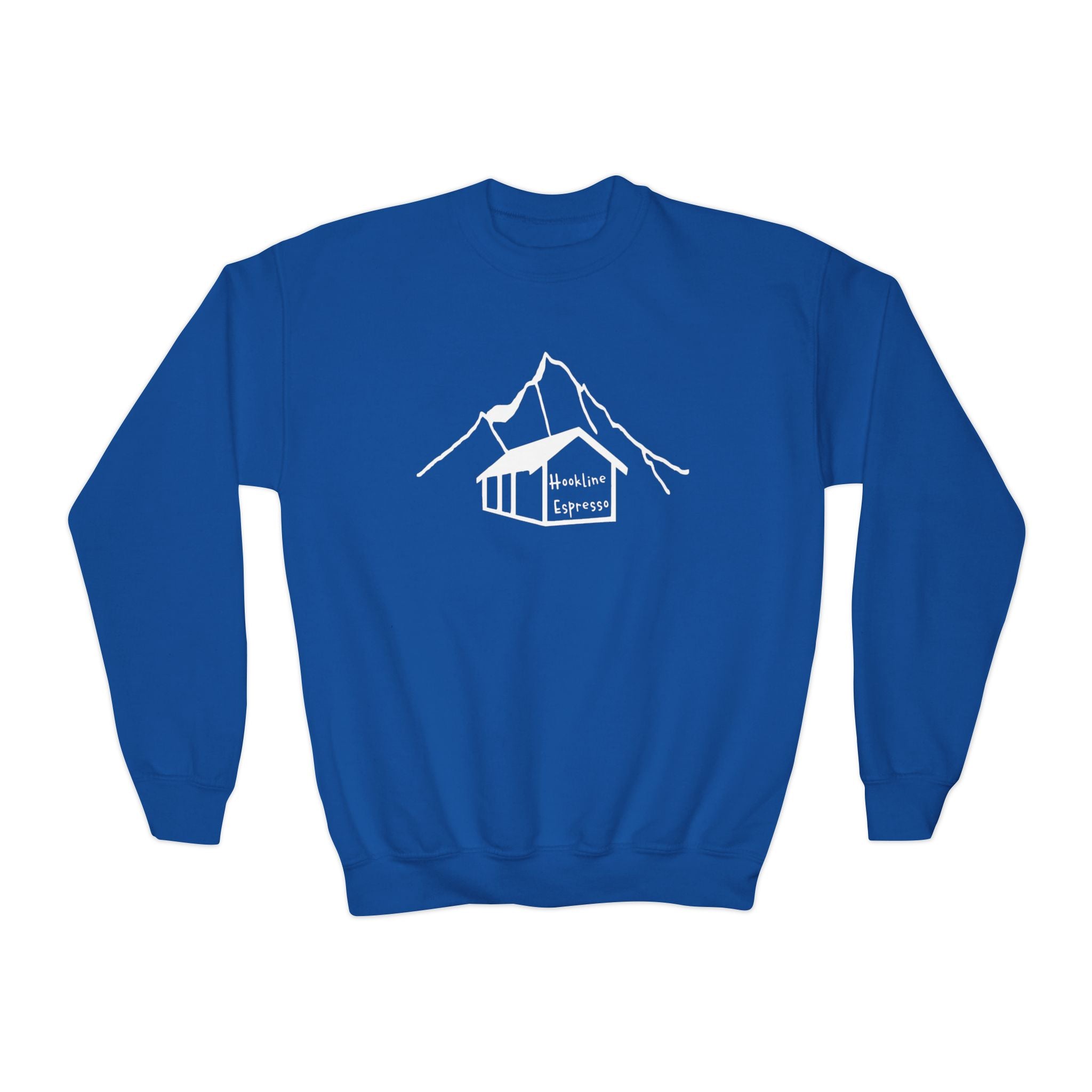 Hookline Classic Youth Crewneck Sweatshirt