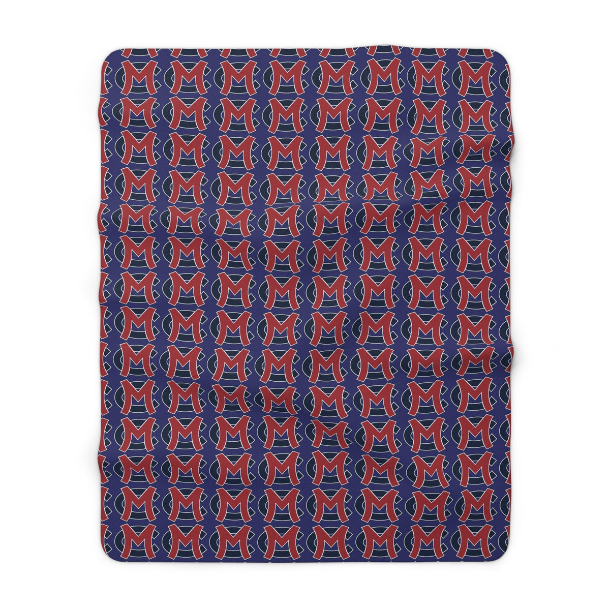 Cascade Softball Sherpa Fleece Blanket