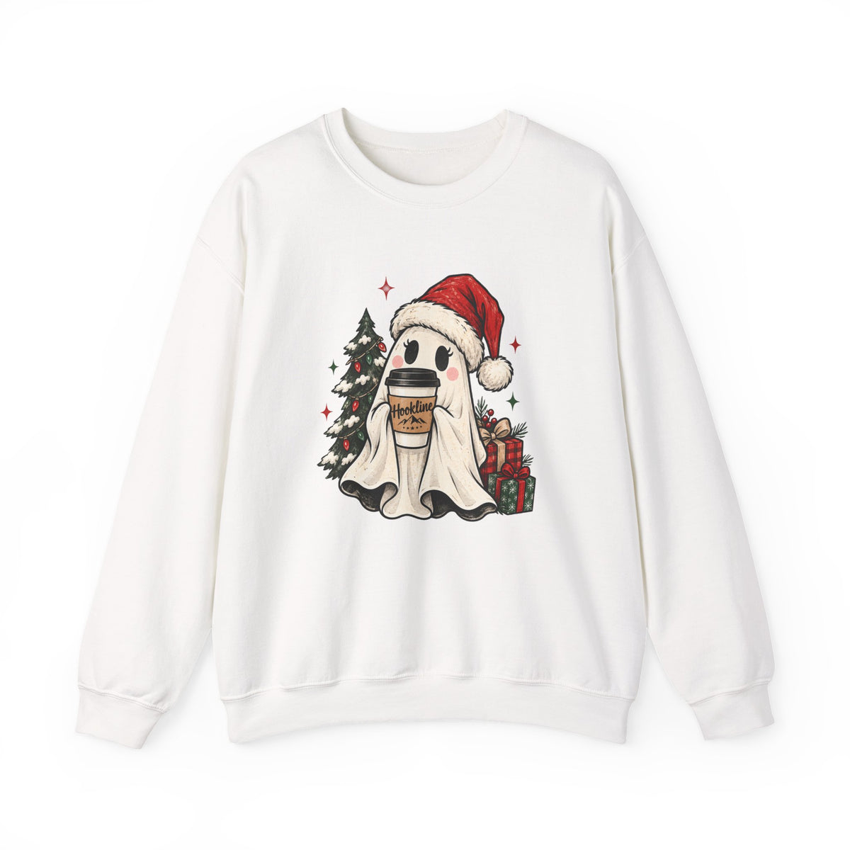 Santa Ghost Hookline Sweatshirt