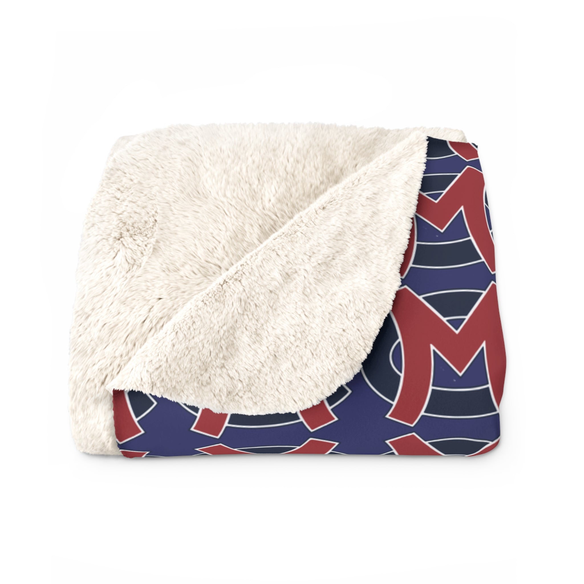 Cascade Softball Sherpa Fleece Blanket
