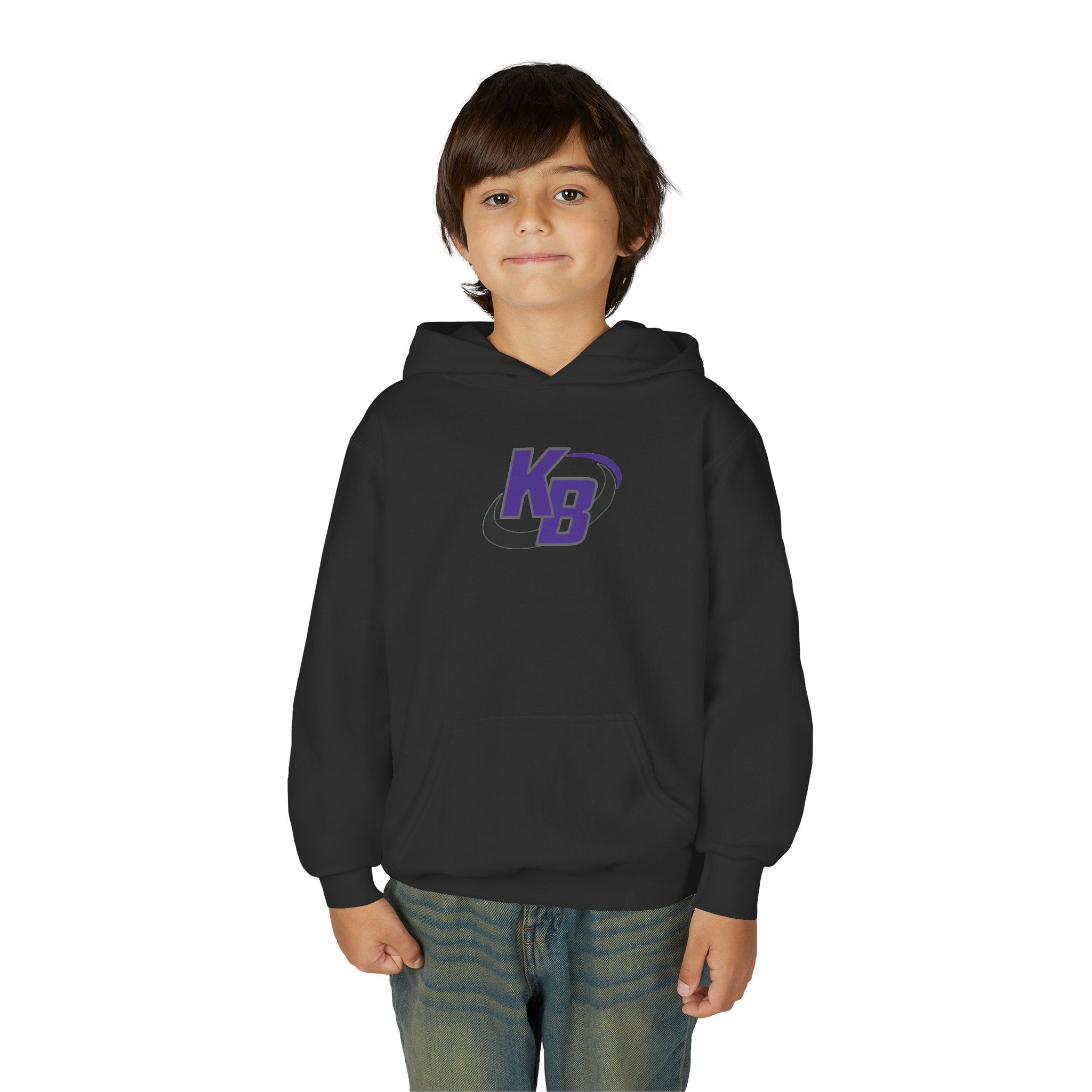 Youth Heavy Blend Hooded Sweatshirt - KB fastpitch design