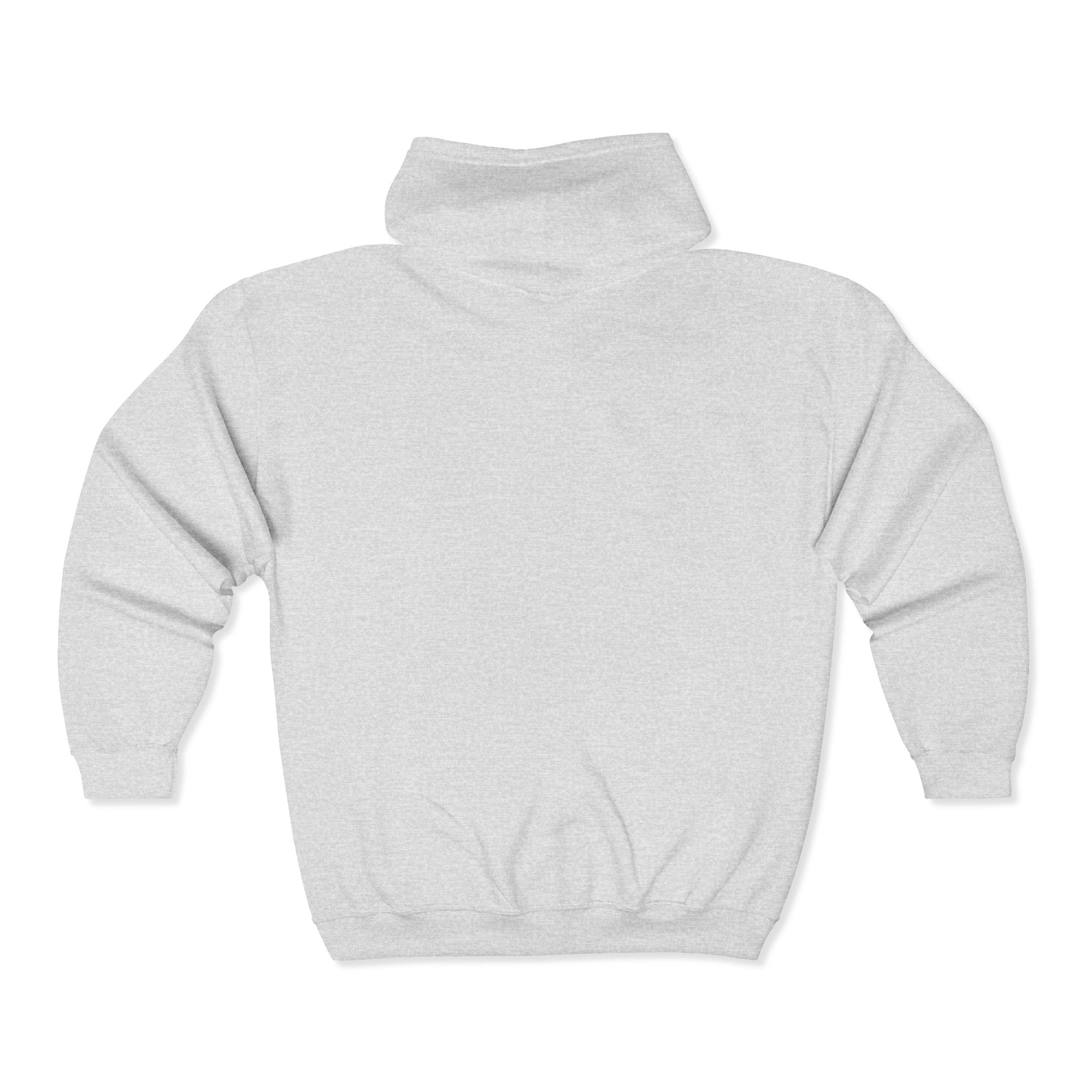 Vikings Full-Zip Hoodie — Small Chest Logo School Spirit Jacket