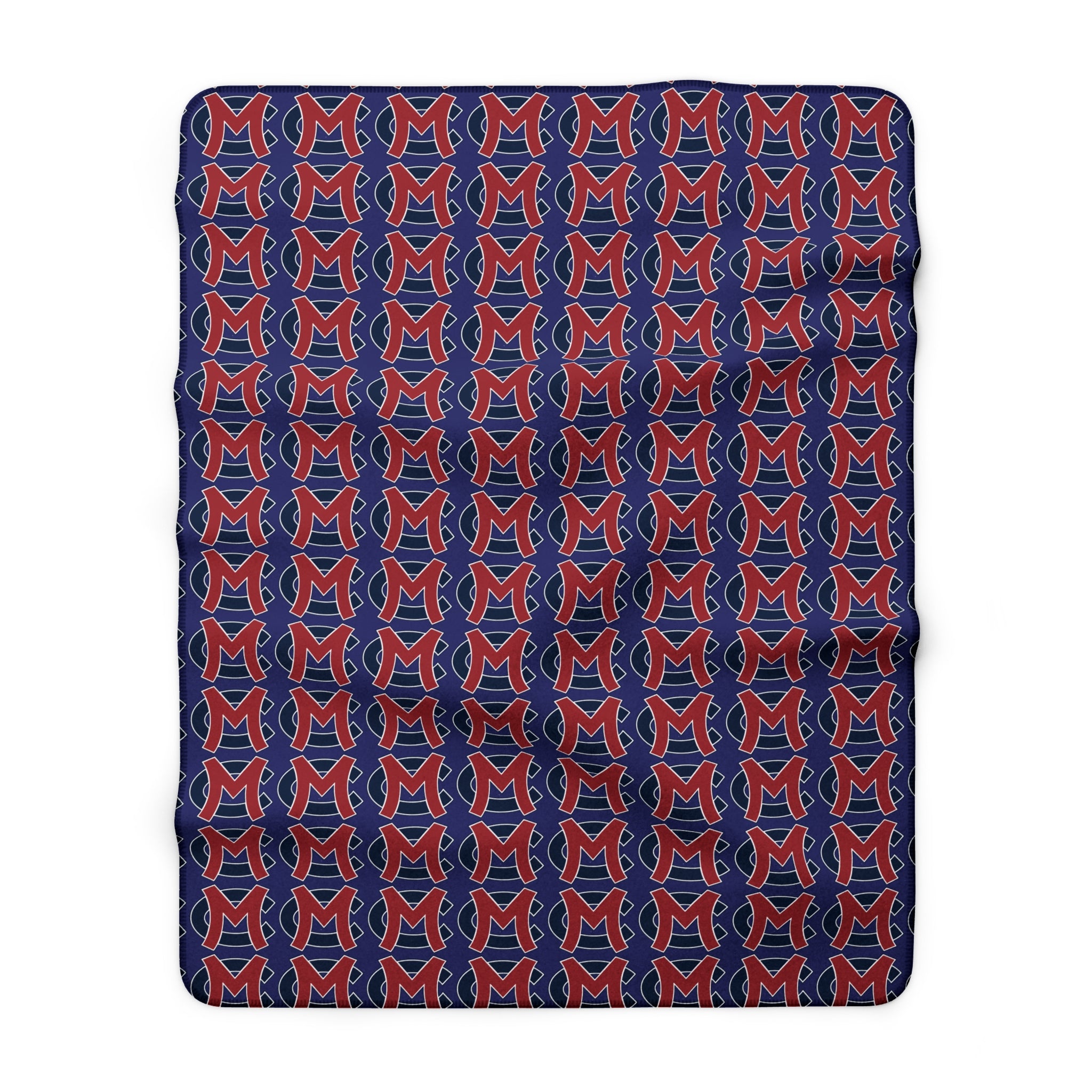 Cascade Softball Sherpa Fleece Blanket