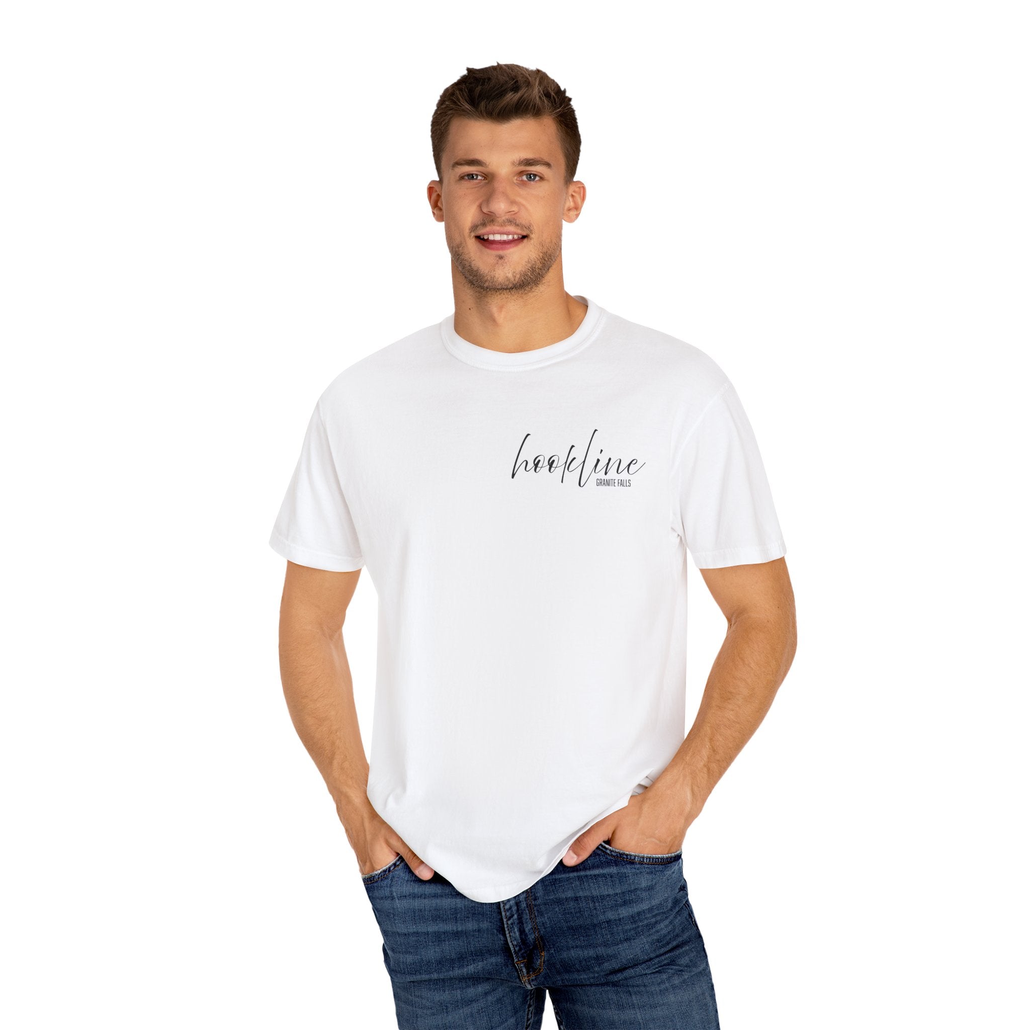 Cursive Hookline T-Shirt - Unisex