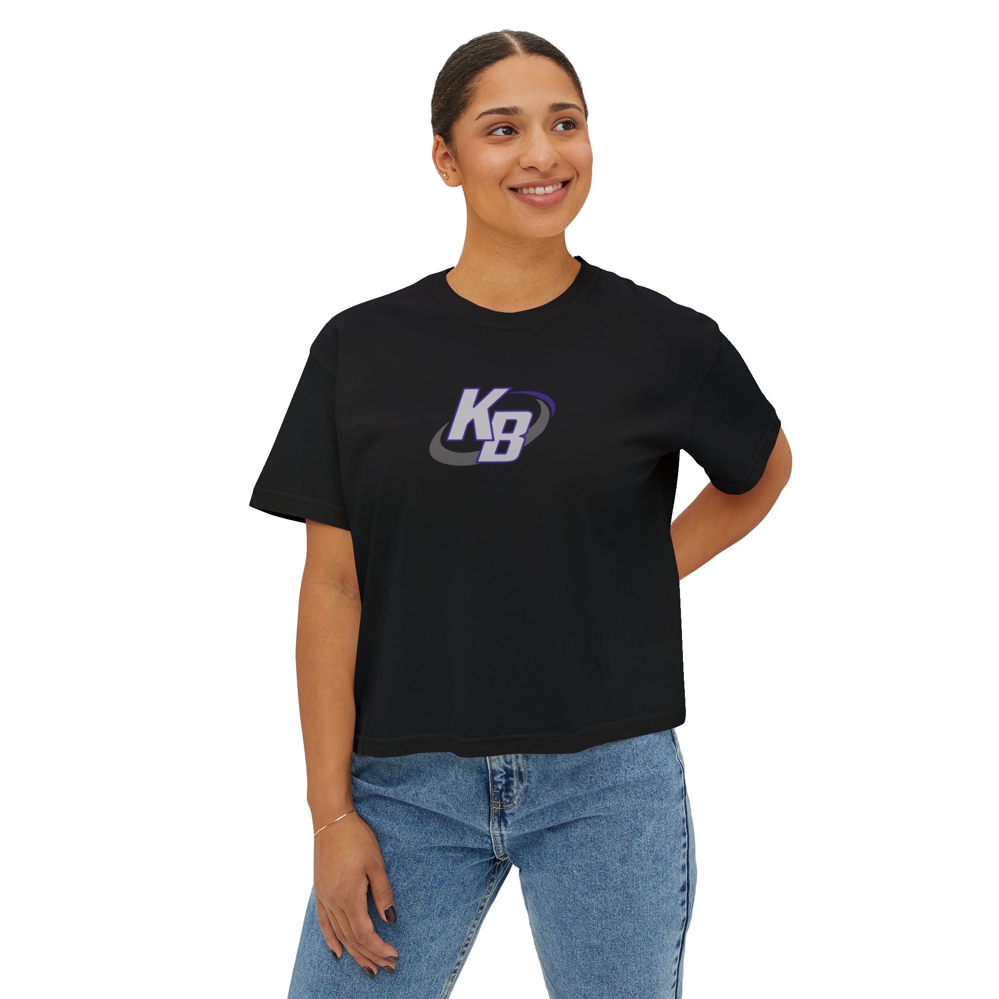 Women KB Fast Pitch Boxy Tee -