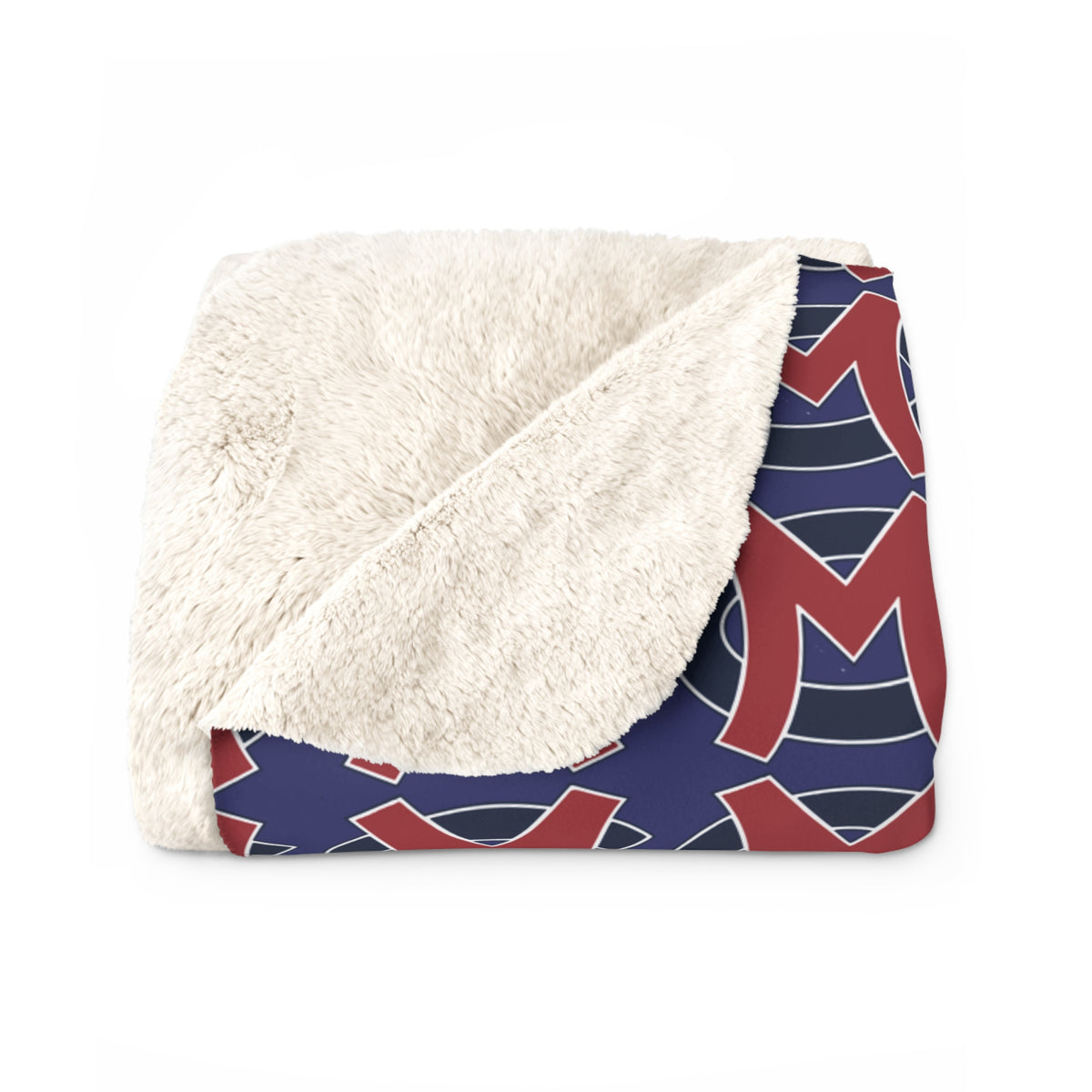 Cascade Softball Sherpa Fleece Blanket