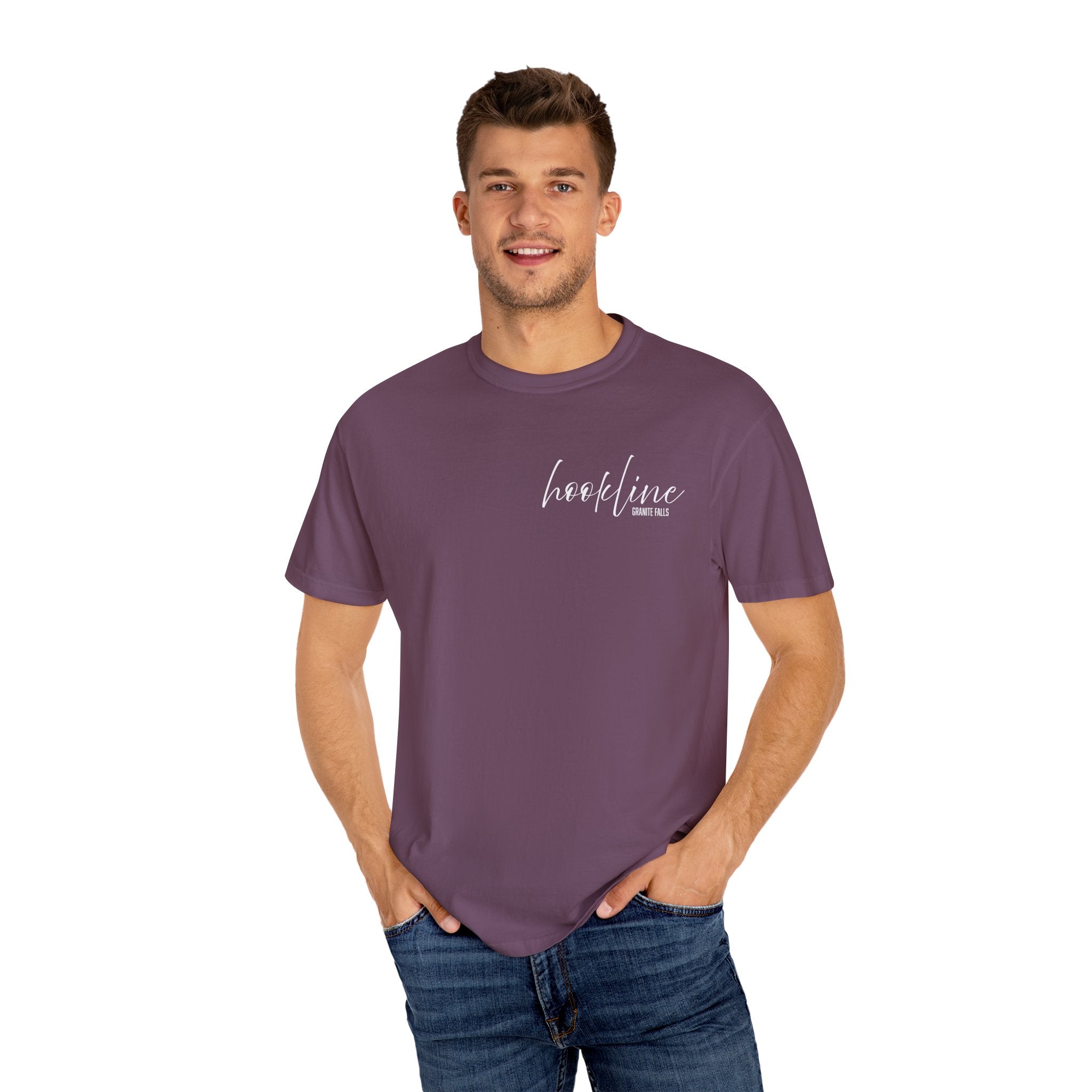 Cursive Hookline T-Shirt - Unisex