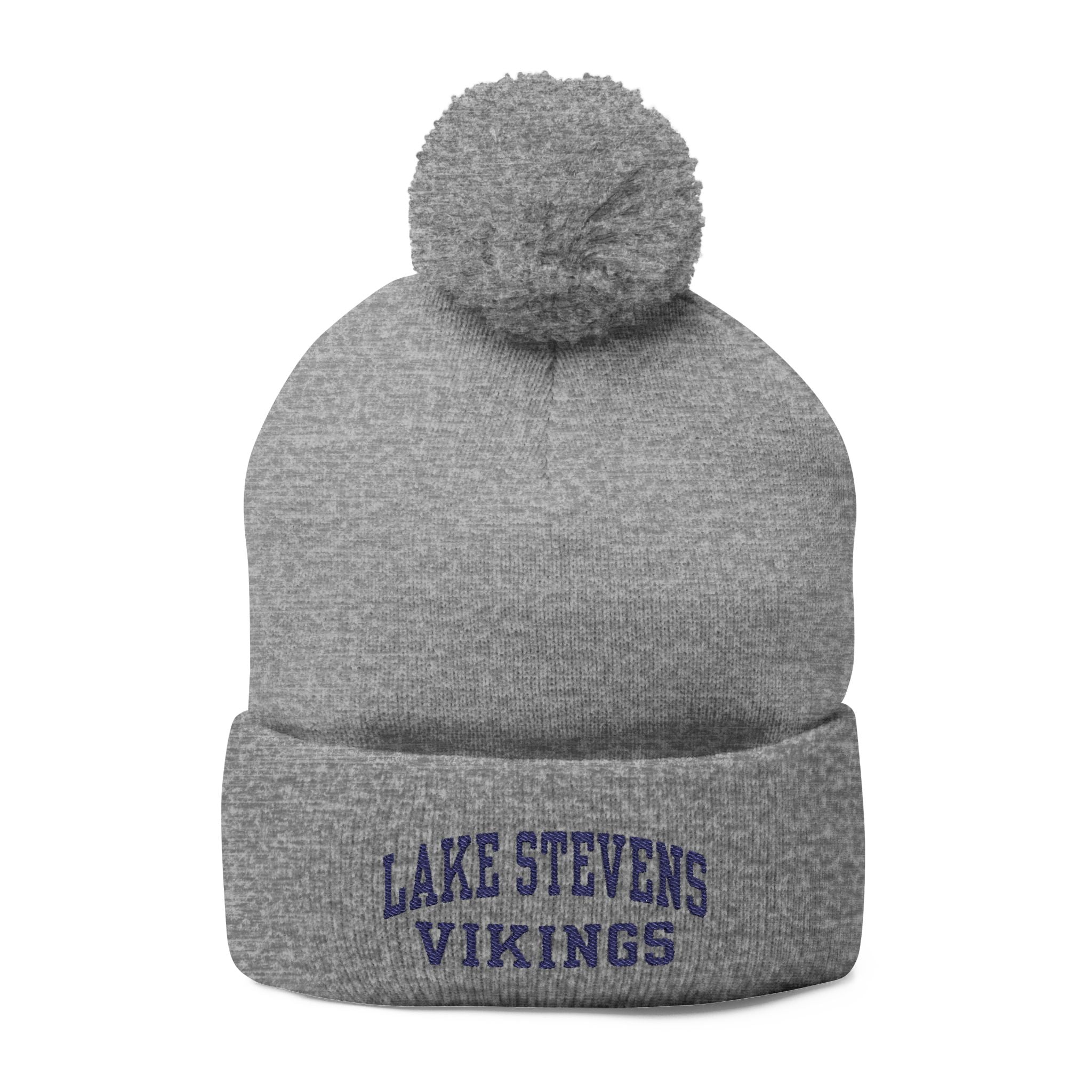 Lake Stevens Vikings Pom Beanie – Cozy Game Day Winter Hat