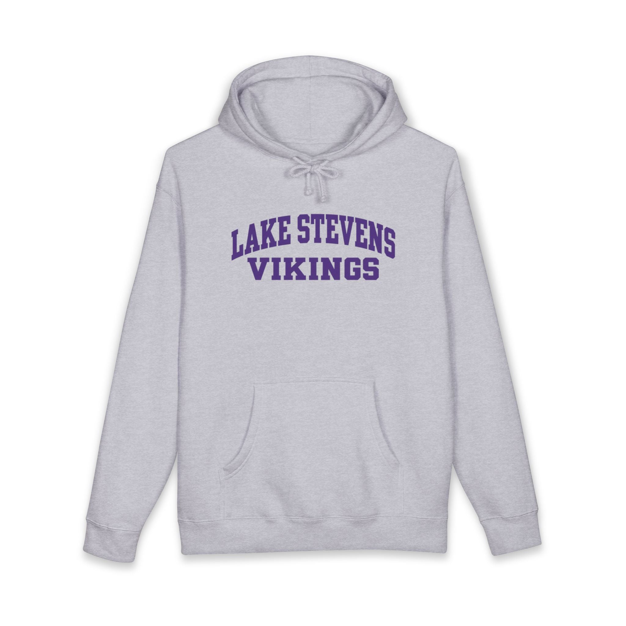 Lake Stevens Vikings Hoodie – Dark Purple Logo
