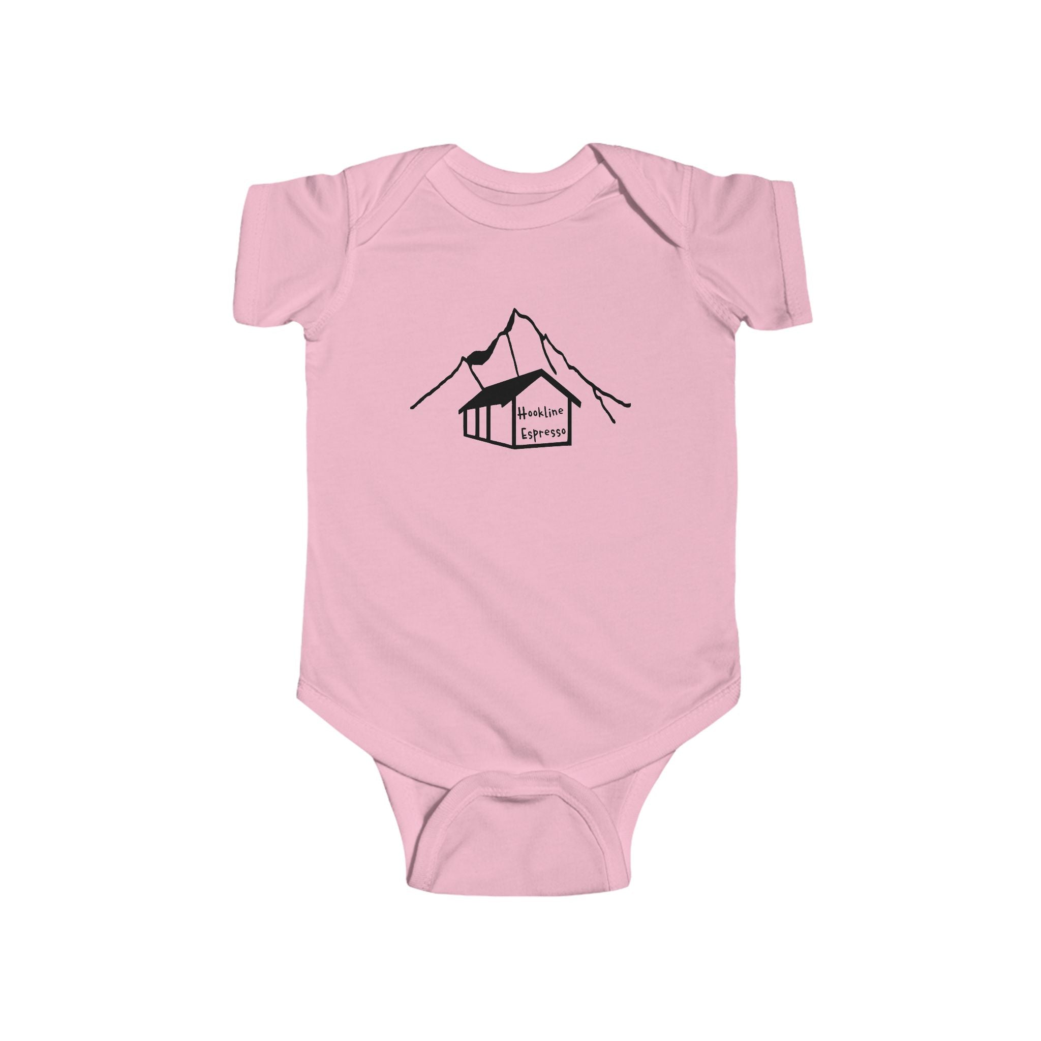 Hookline Espresso Baby Bodysuit