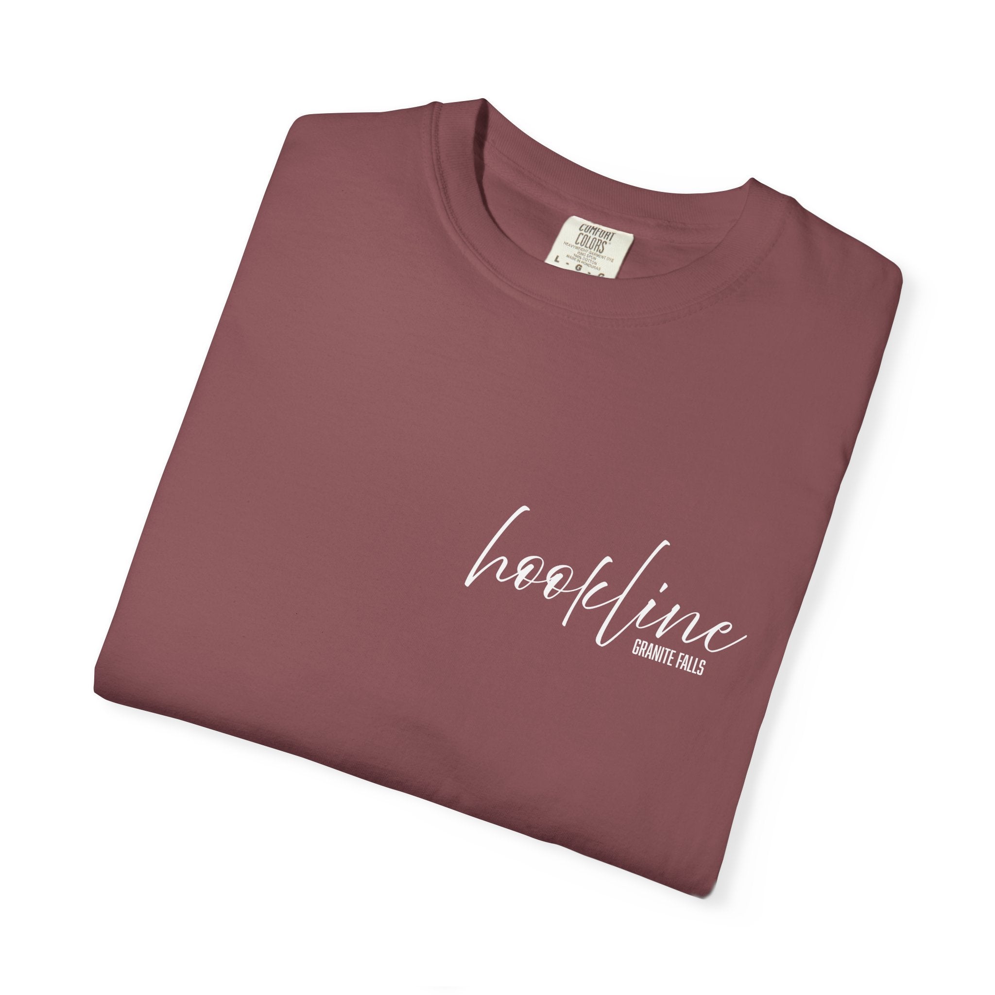 Hookline White Font T-shirt