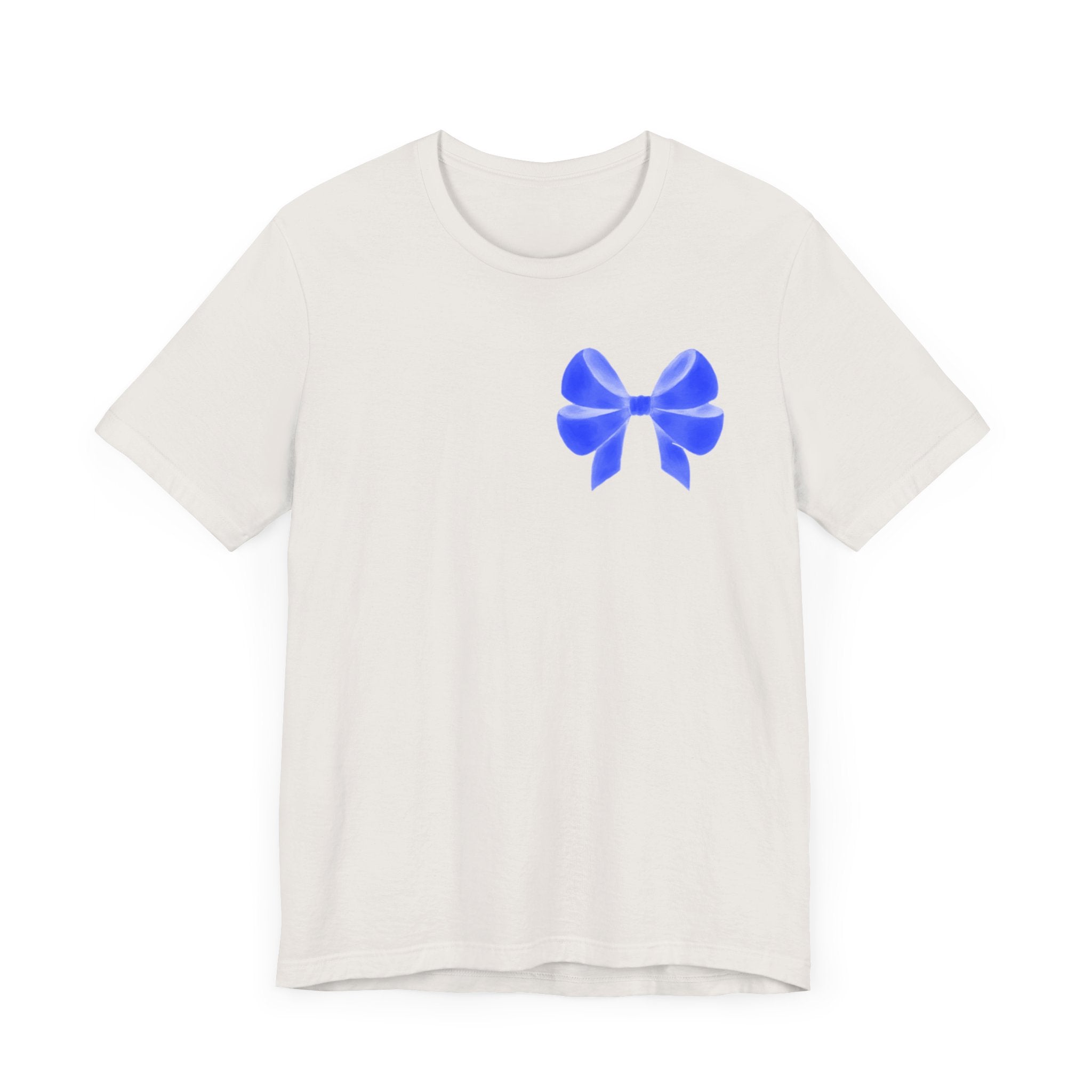 Blue Bow Fourth of July T-Shirt