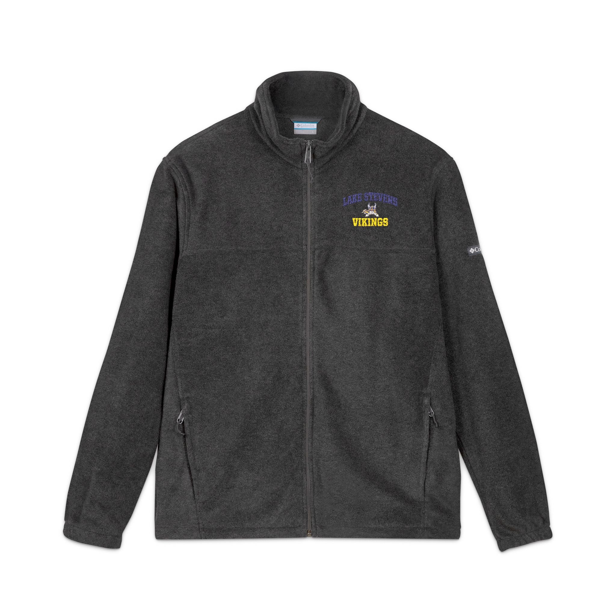 Embroidered 'Vikings' Columbia Fleece Jacket