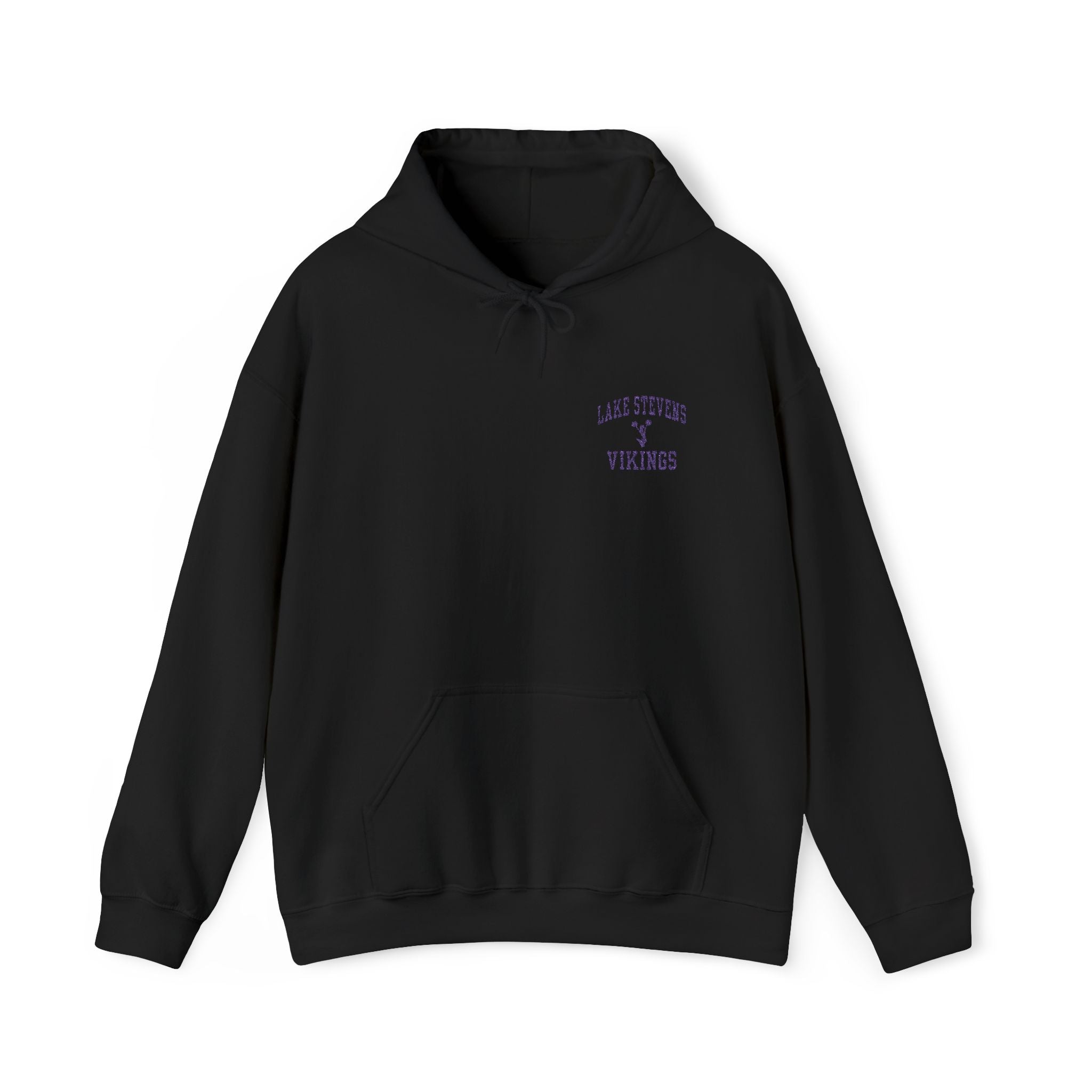 Lake Stevens Vikings Hoodie - Small Chest Logo Cozy Pullover