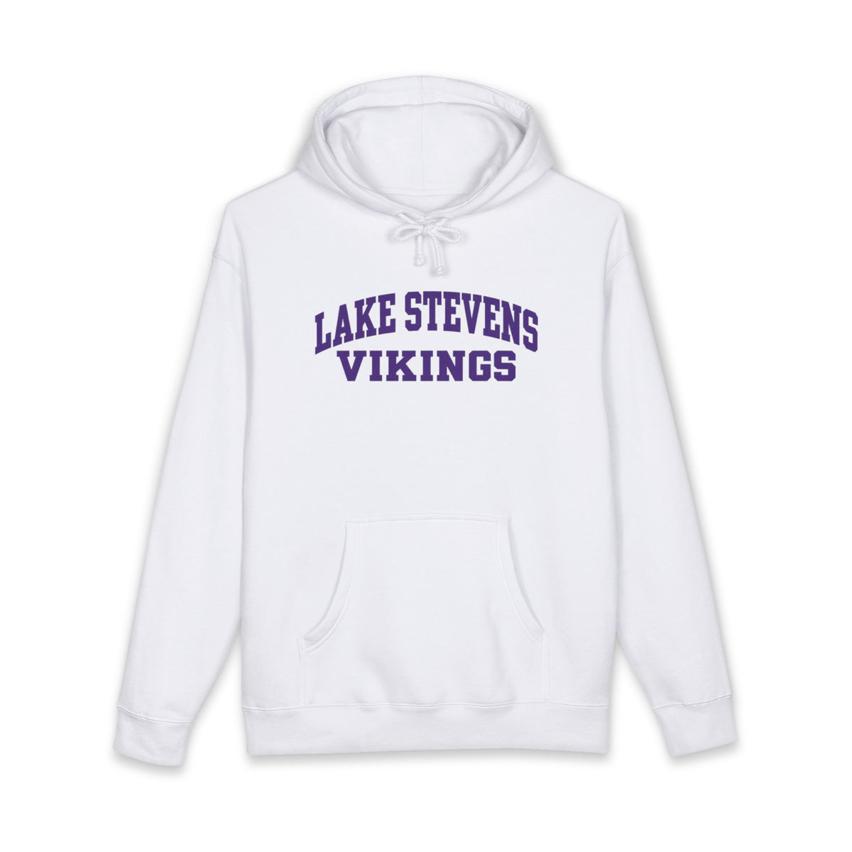 Lake Stevens Vikings Hoodie – Dark Purple Logo
