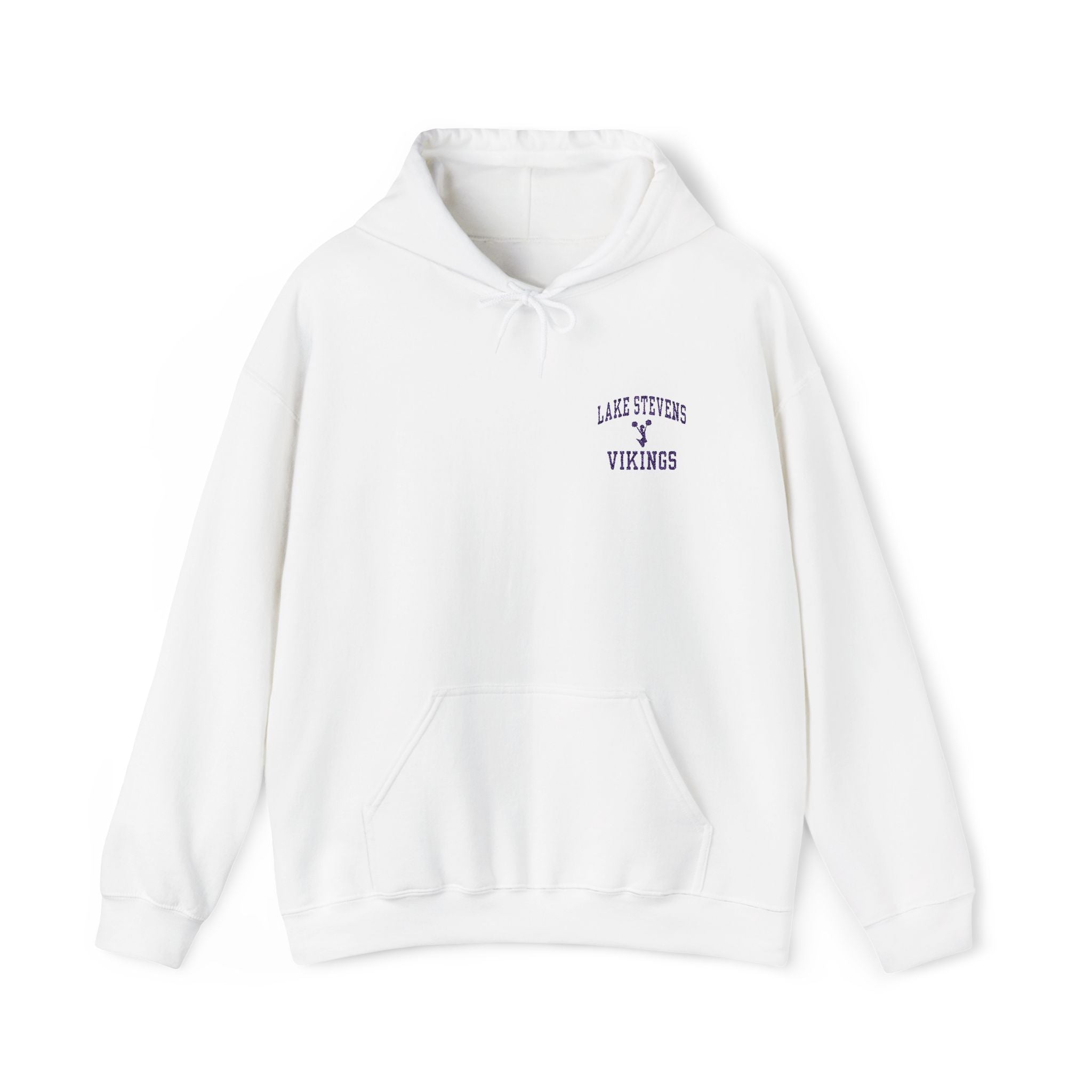 Lake Stevens Vikings Hoodie - Small Chest Logo Cozy Pullover