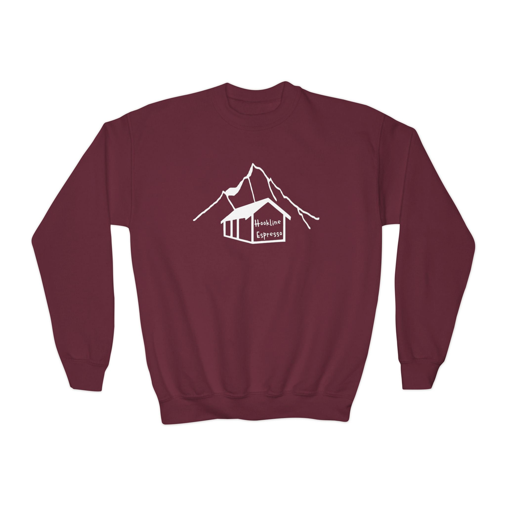 Hookline Classic Youth Crewneck Sweatshirt