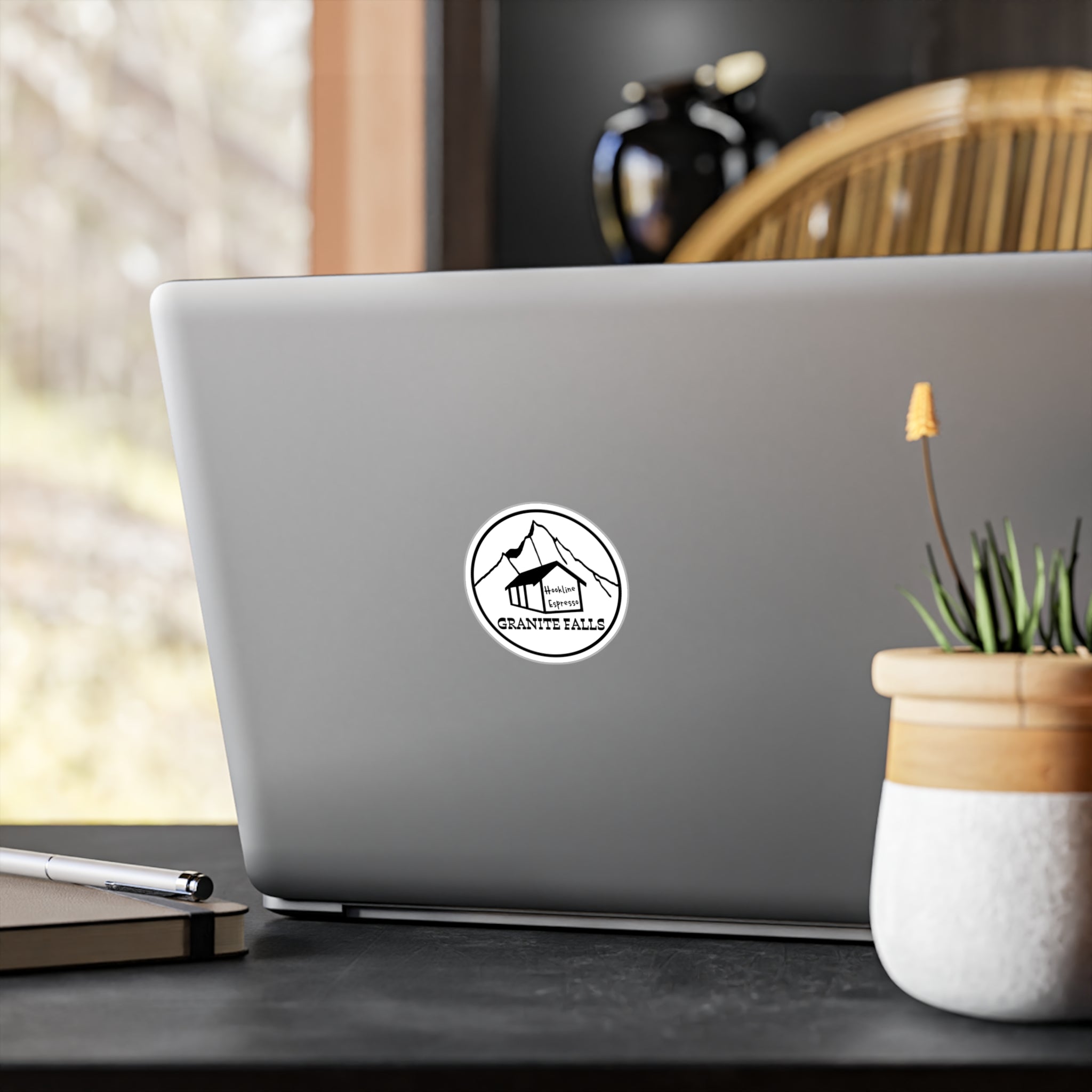Hookline Espresso Sticker