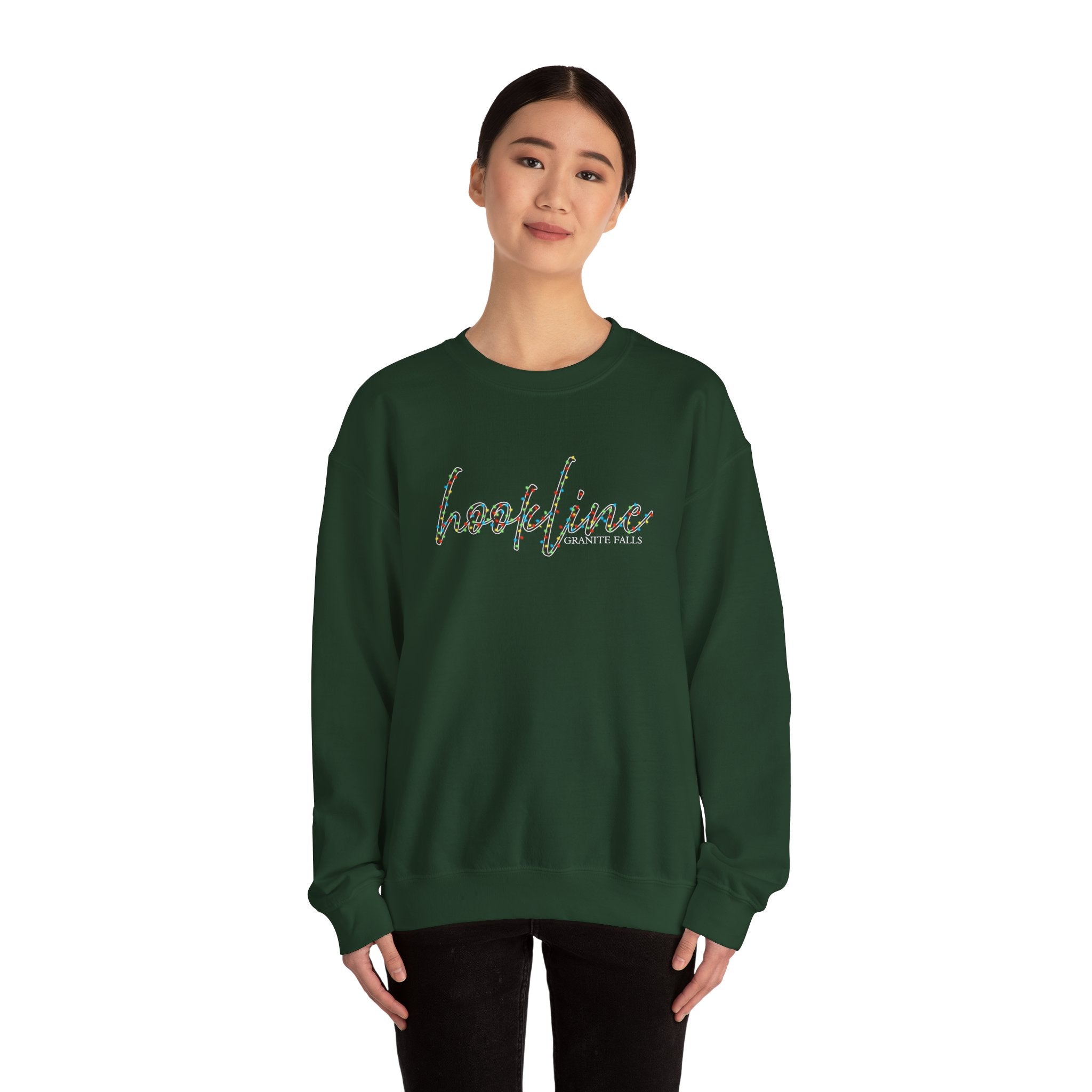 Christmas Lights Hookline Sweatshirt