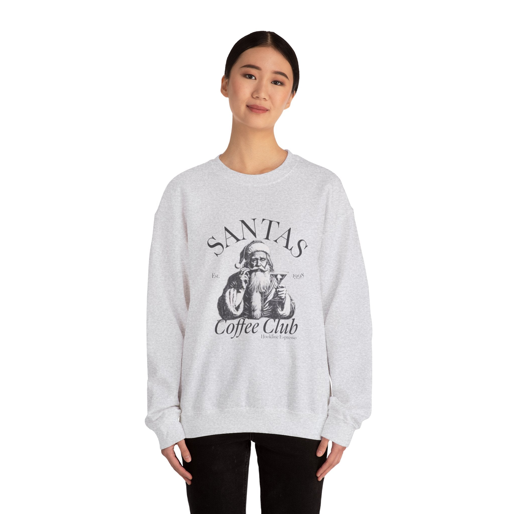 Santas Coffee Club Hookline Sweatshirt