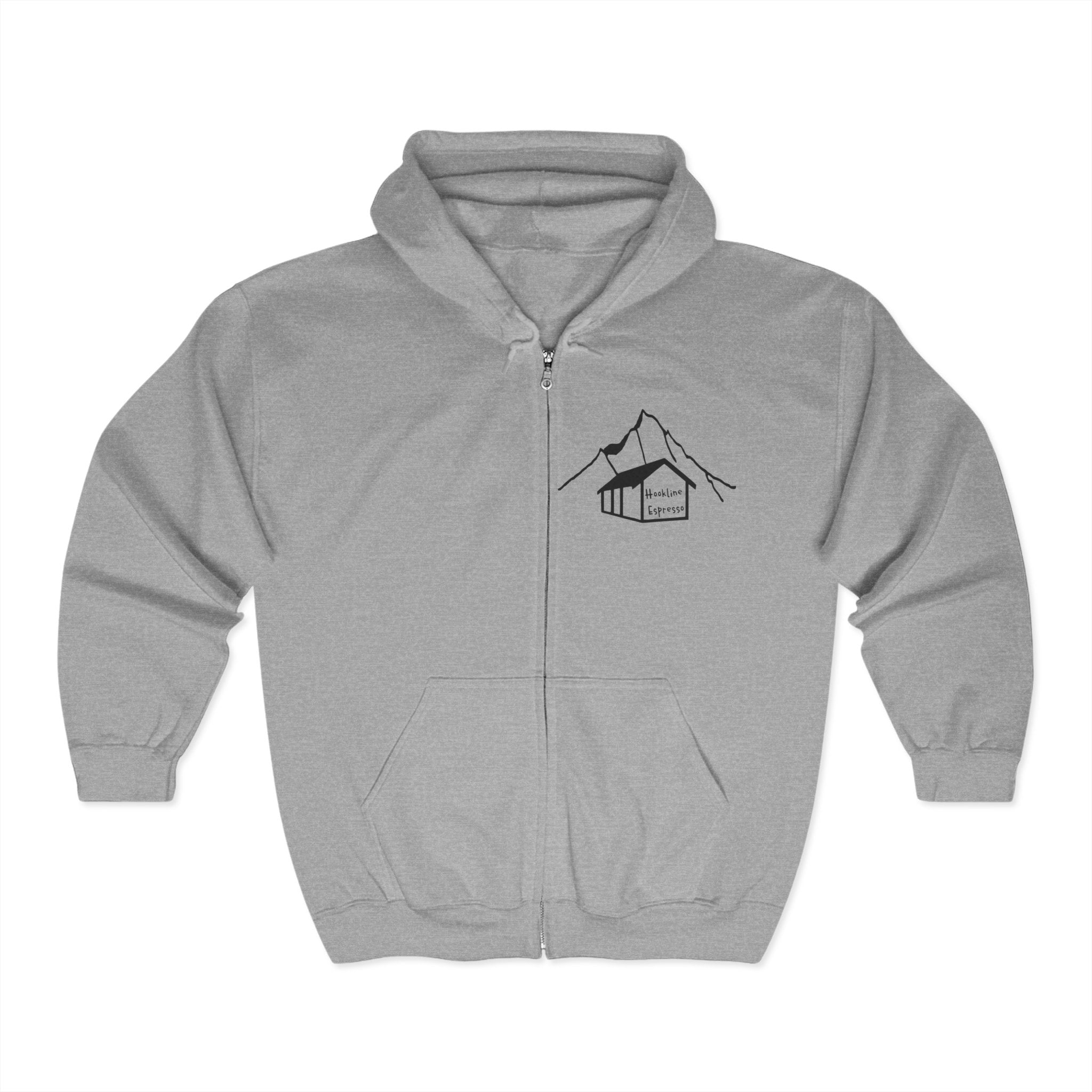 Classic Hookline Full Zip Hooded Sweatshirt