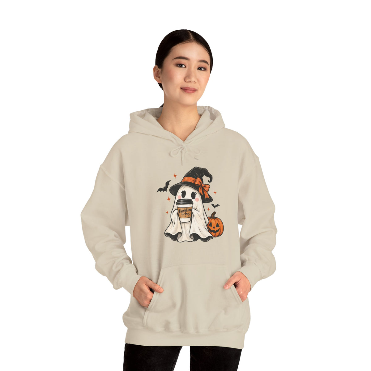 Cute Ghost Hookline Hoodie