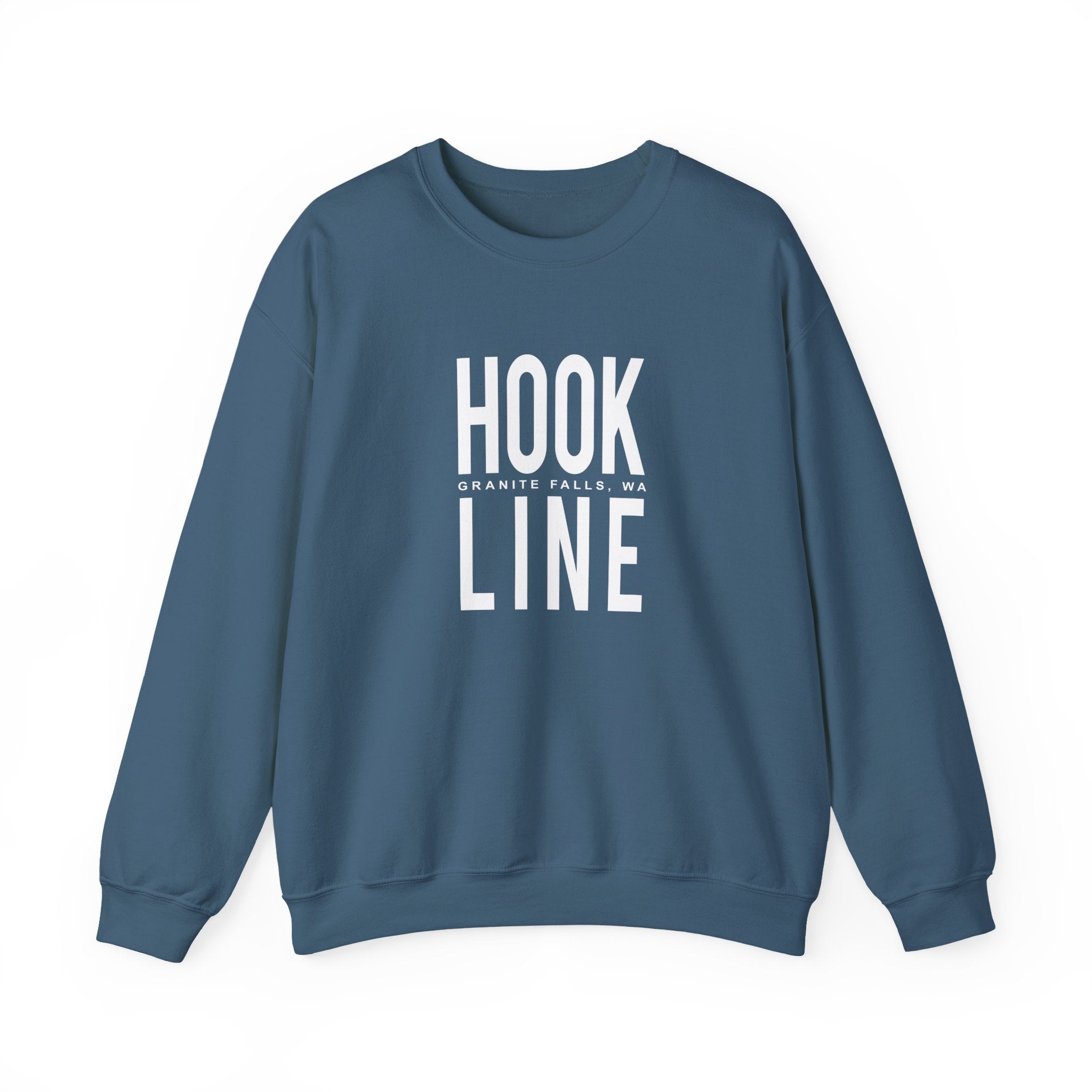 Hook Line Block Crewneck Sweatshirt