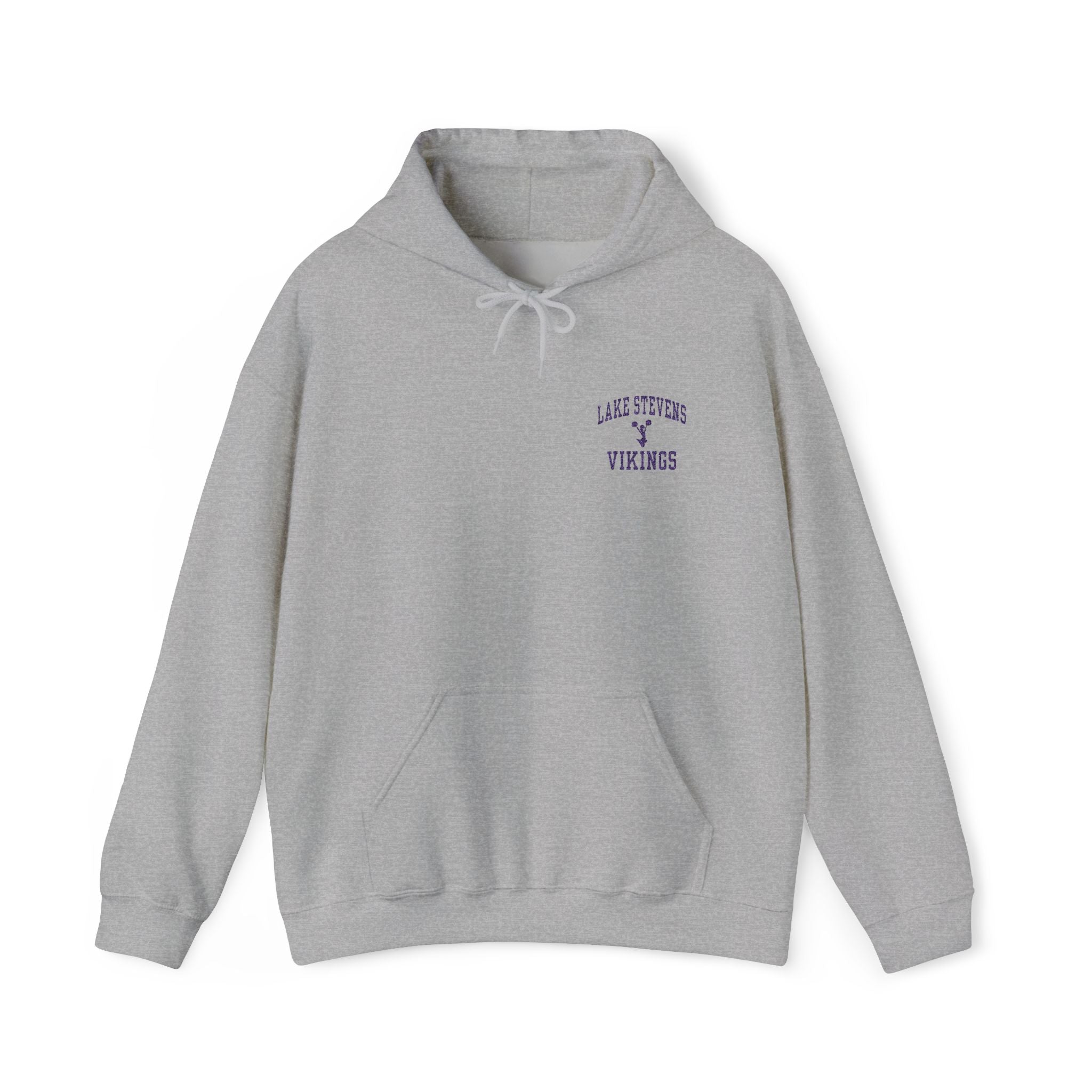Lake Stevens Vikings Hoodie - Small Chest Logo Cozy Pullover